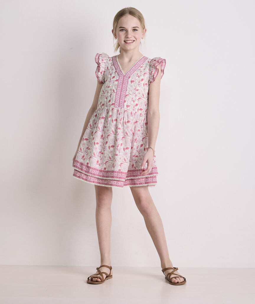 Girls' Nora Pintuck Dress