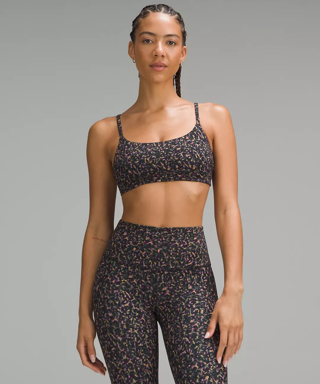 Wunder Train Strappy Racer Bra Light Support, C/D Cup