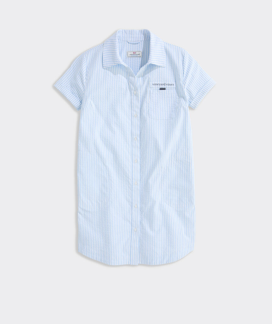 Girls' Short-Sleeve Harbor Cover-up