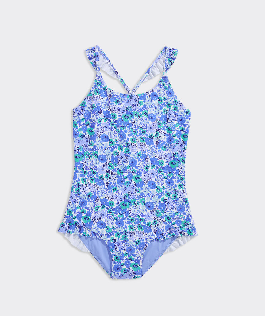 Girls' Ruffle One-Piece