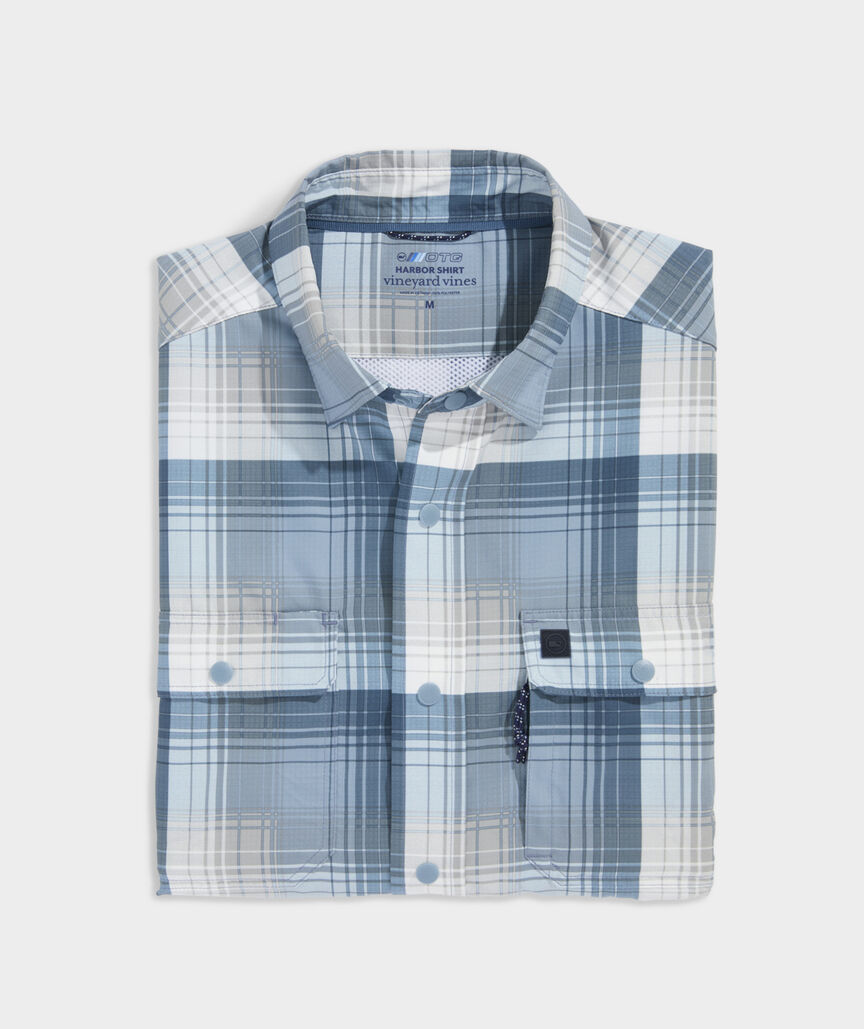 Lightweight Performance Harbor Plaid Shirt