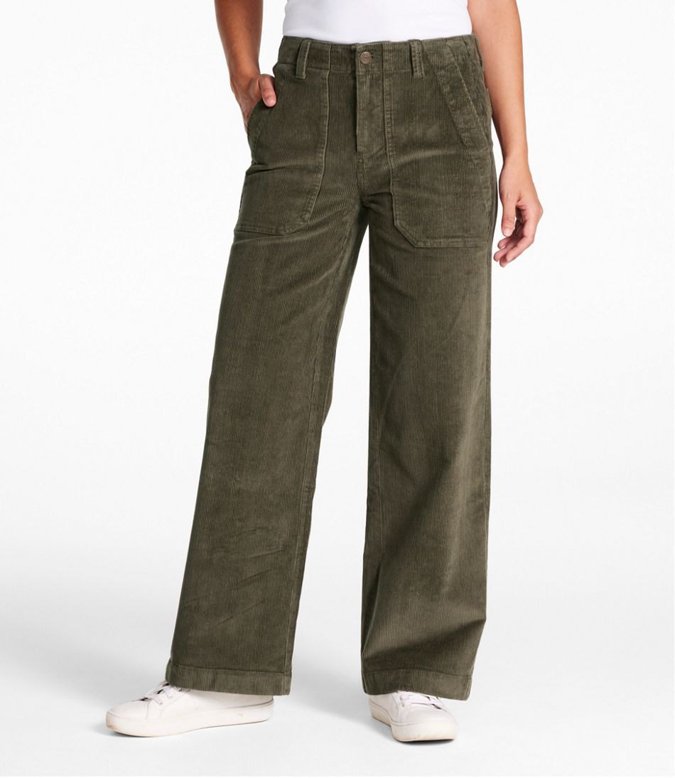 Women's 207 Vintage Corduroy Pants, High-Rise Wide-Leg