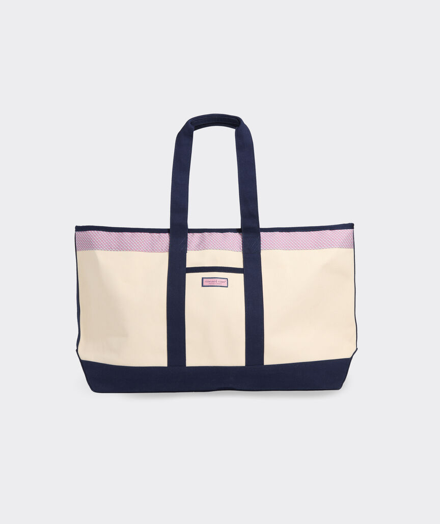 Heritage Tie Silk Weekender Tote