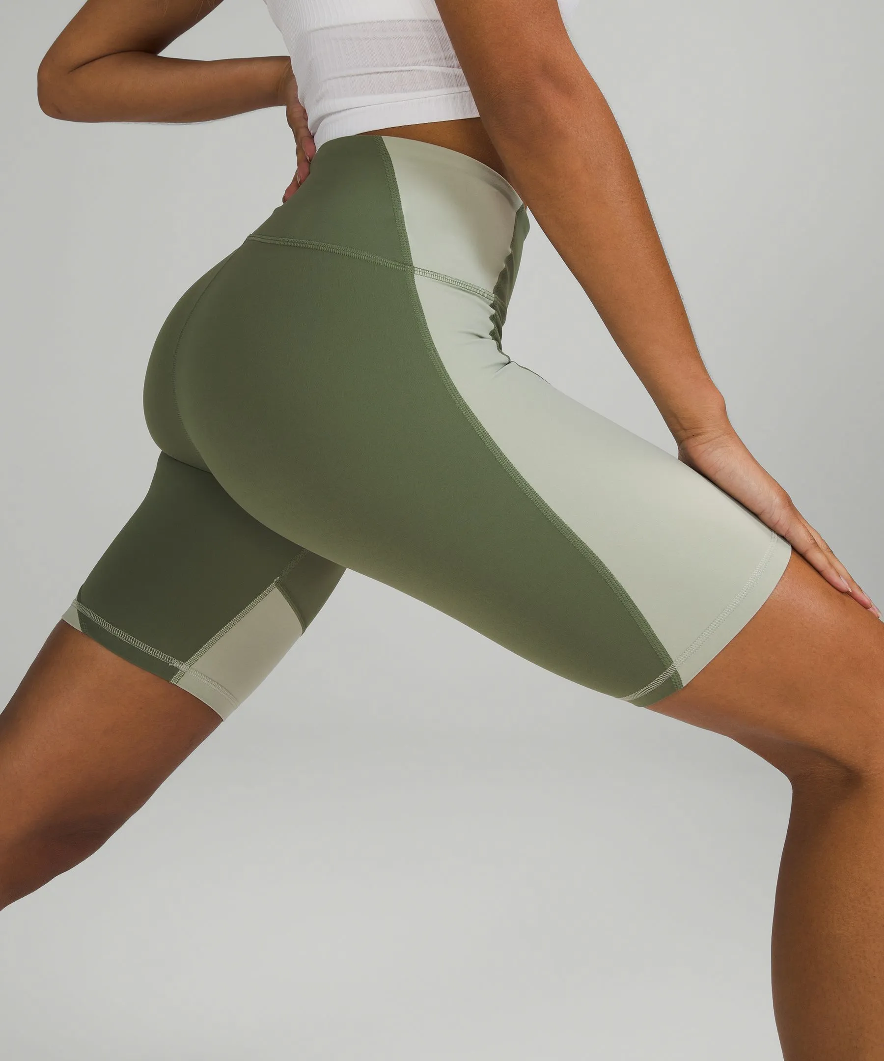 Nulu Colour Block High-Rise Short 8