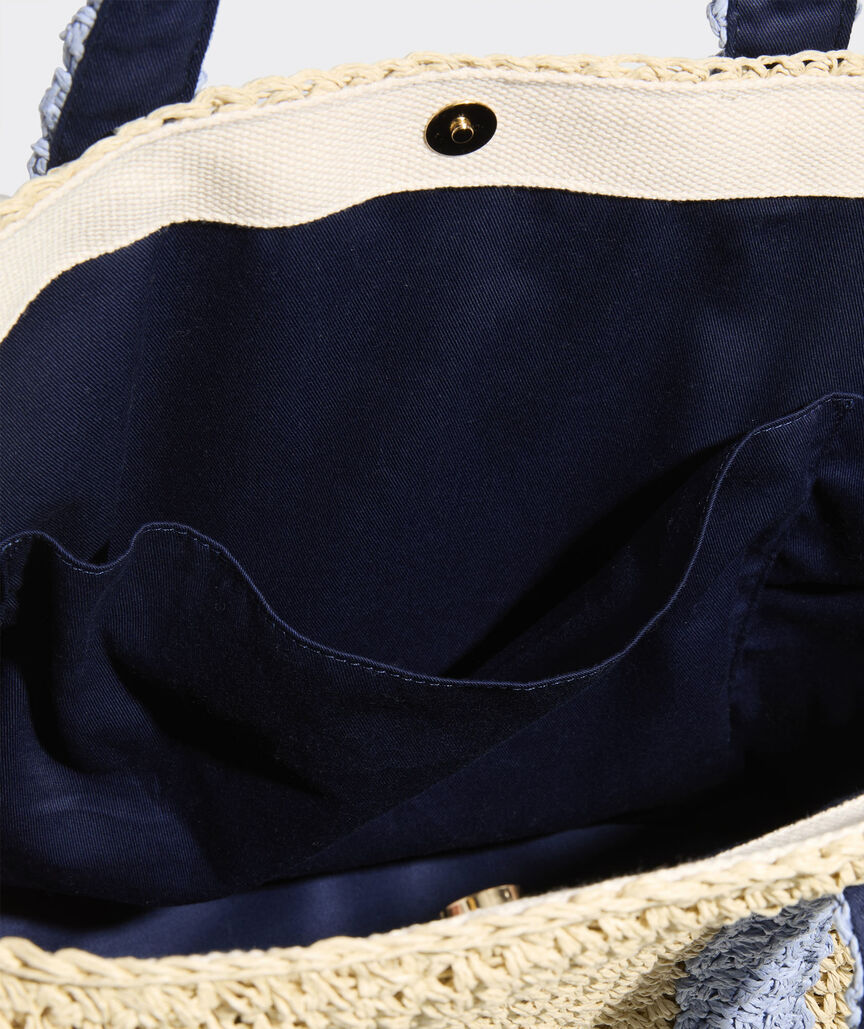 Medium Straw Tote
