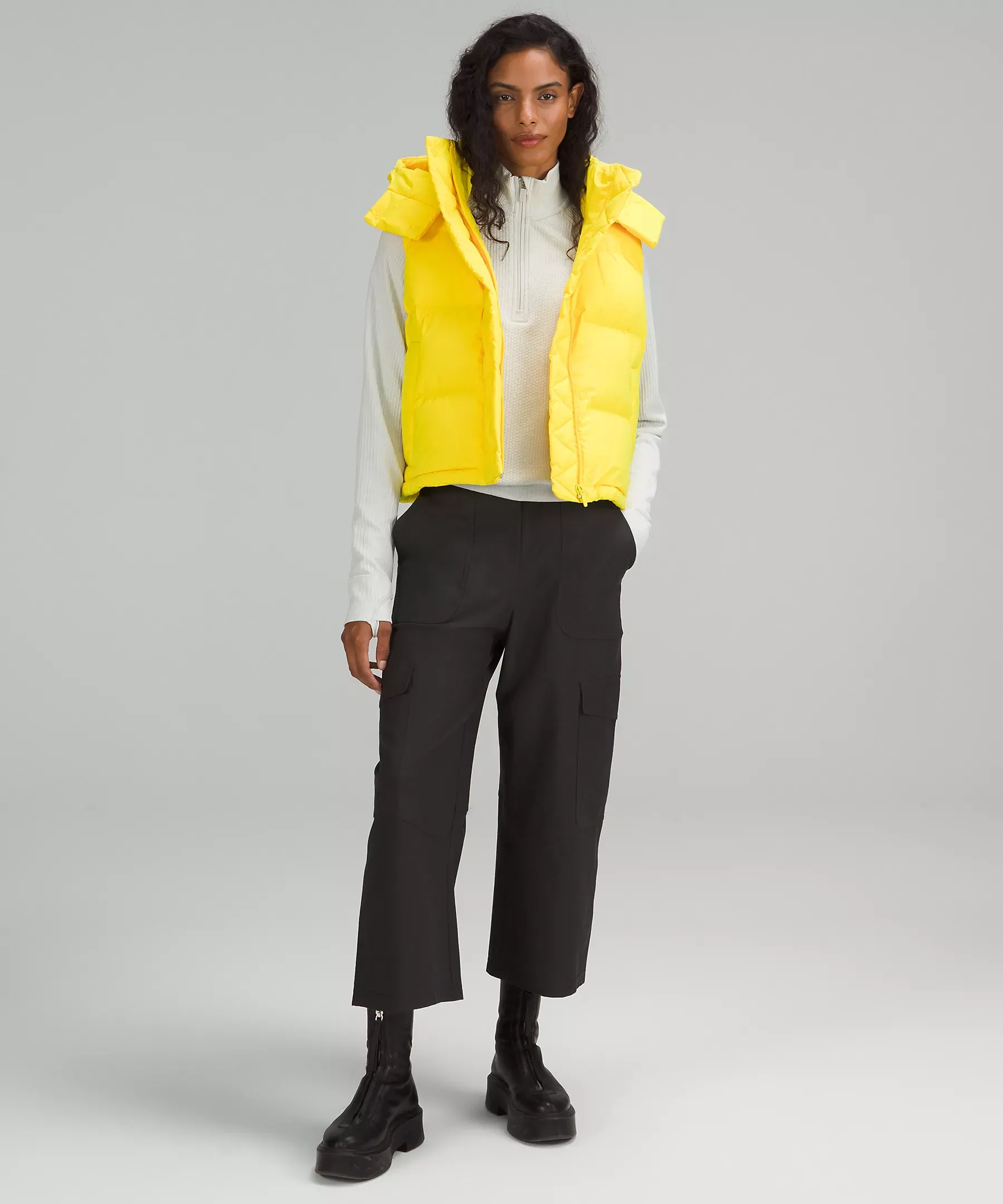 Wunder Puff Cropped Vest