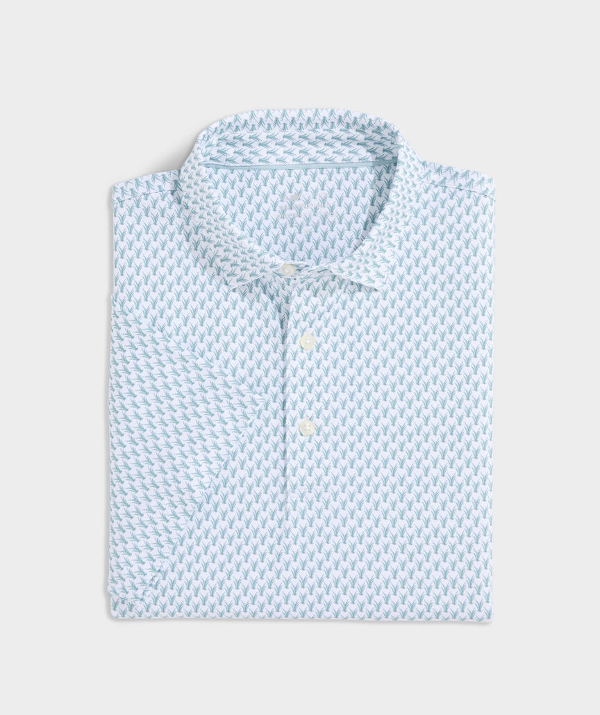 Printed Palmero Performance Polo