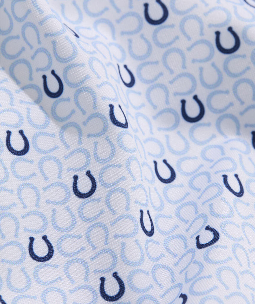 Kentucky Derby Printed Sankaty Polo