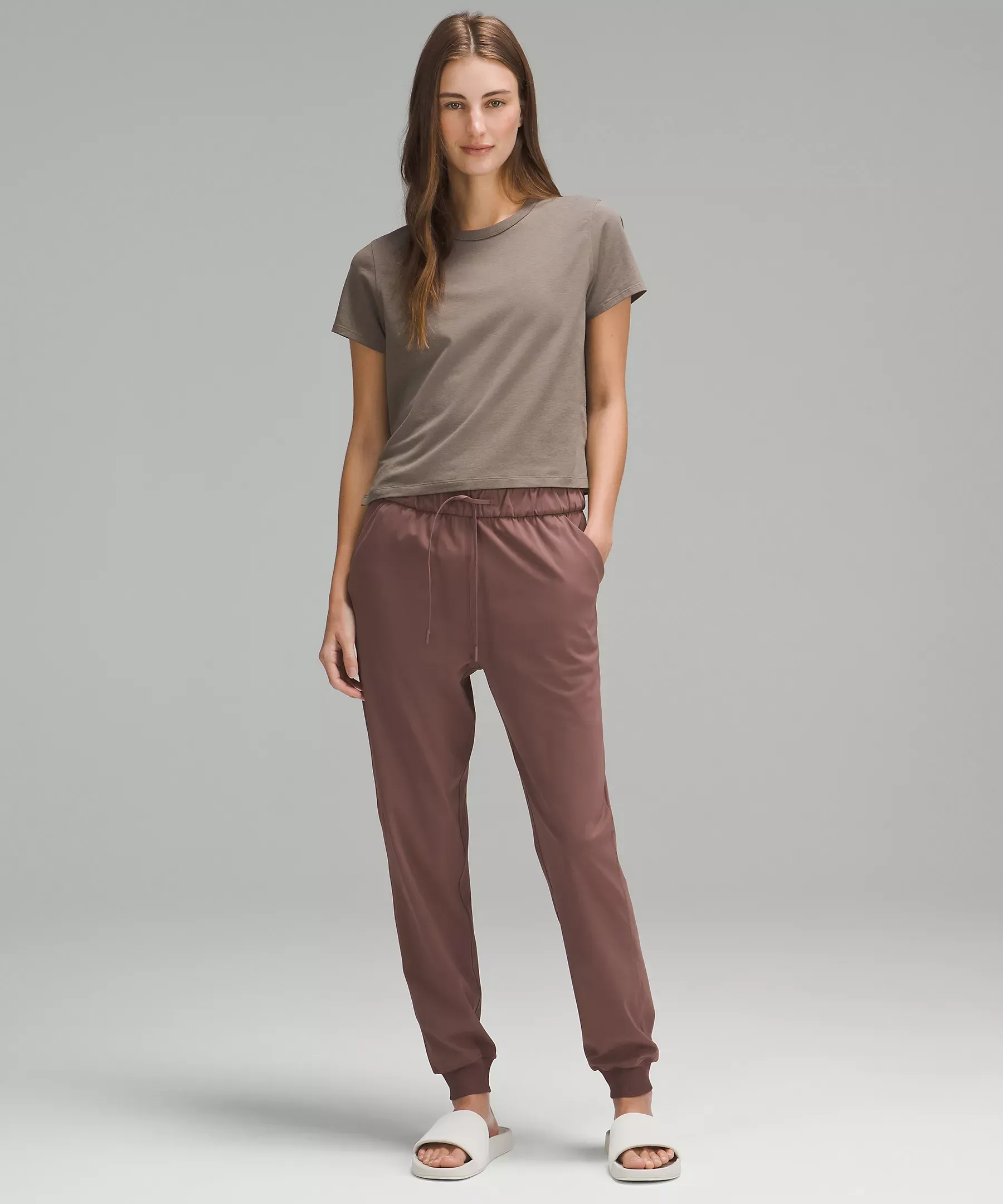 Stretch High-Rise Jogger Full Length