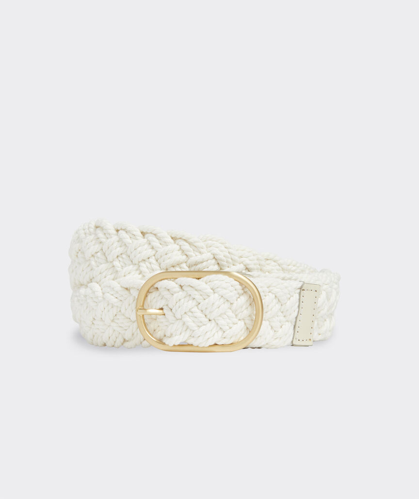 Braided Rope Belt