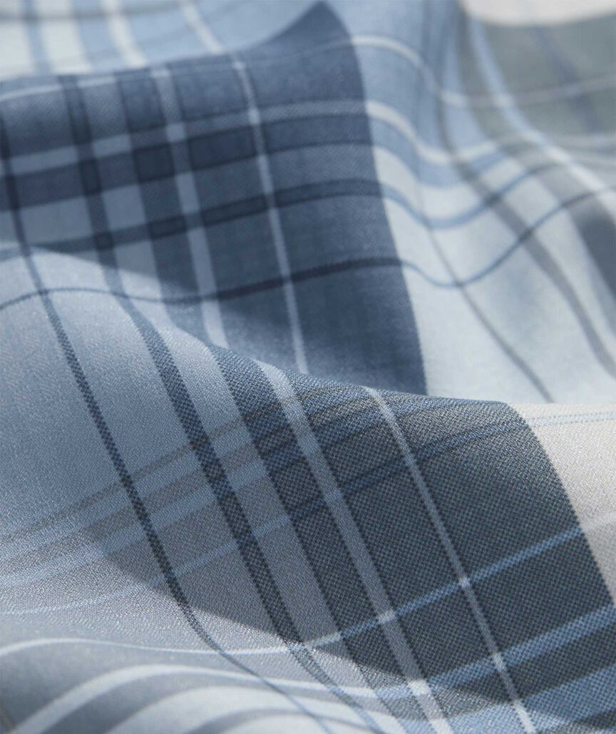 Lightweight Performance Harbor Plaid Shirt