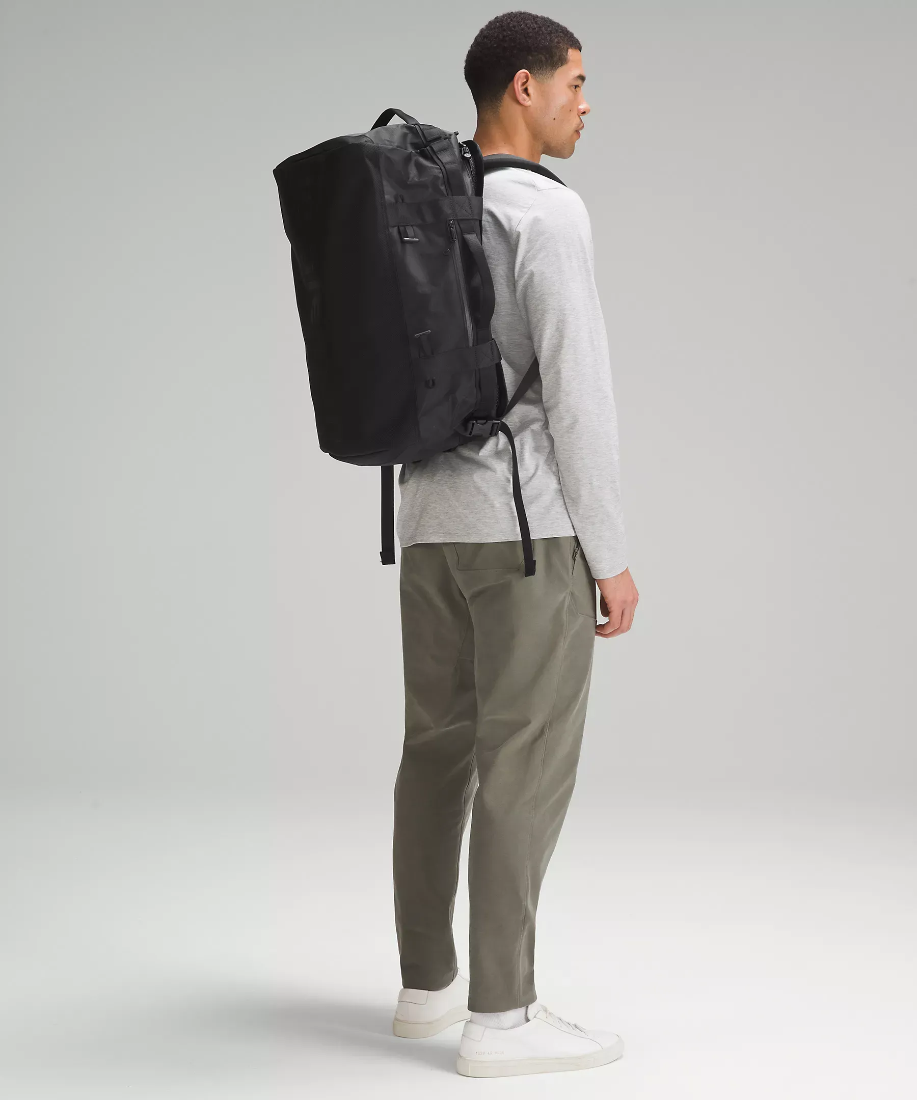 2-in-1 Travel Duffle Backpack 45L