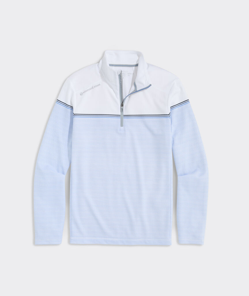 Striped Sankaty Quarter-Zip
