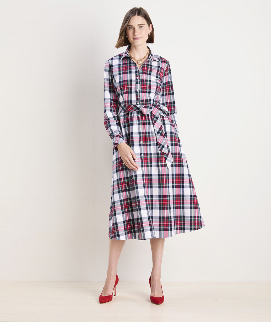 Poplin Midi Shirtdress