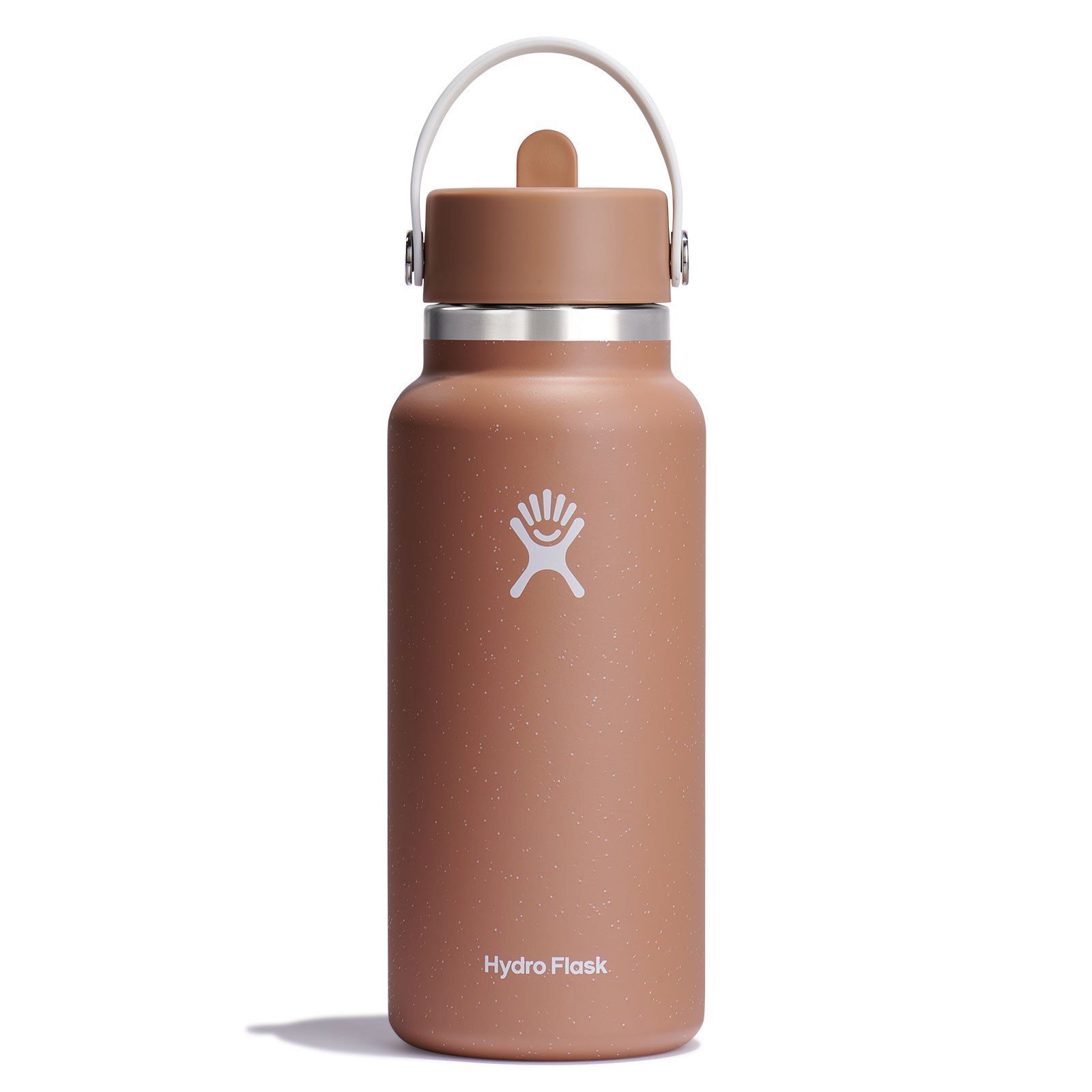 Wide-Mouth Vacuum Water Bottle with Flex Straw Cap - 32 fl. oz.