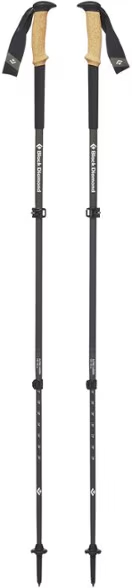 Alpine Carbon Cork Trekking Poles - Pair