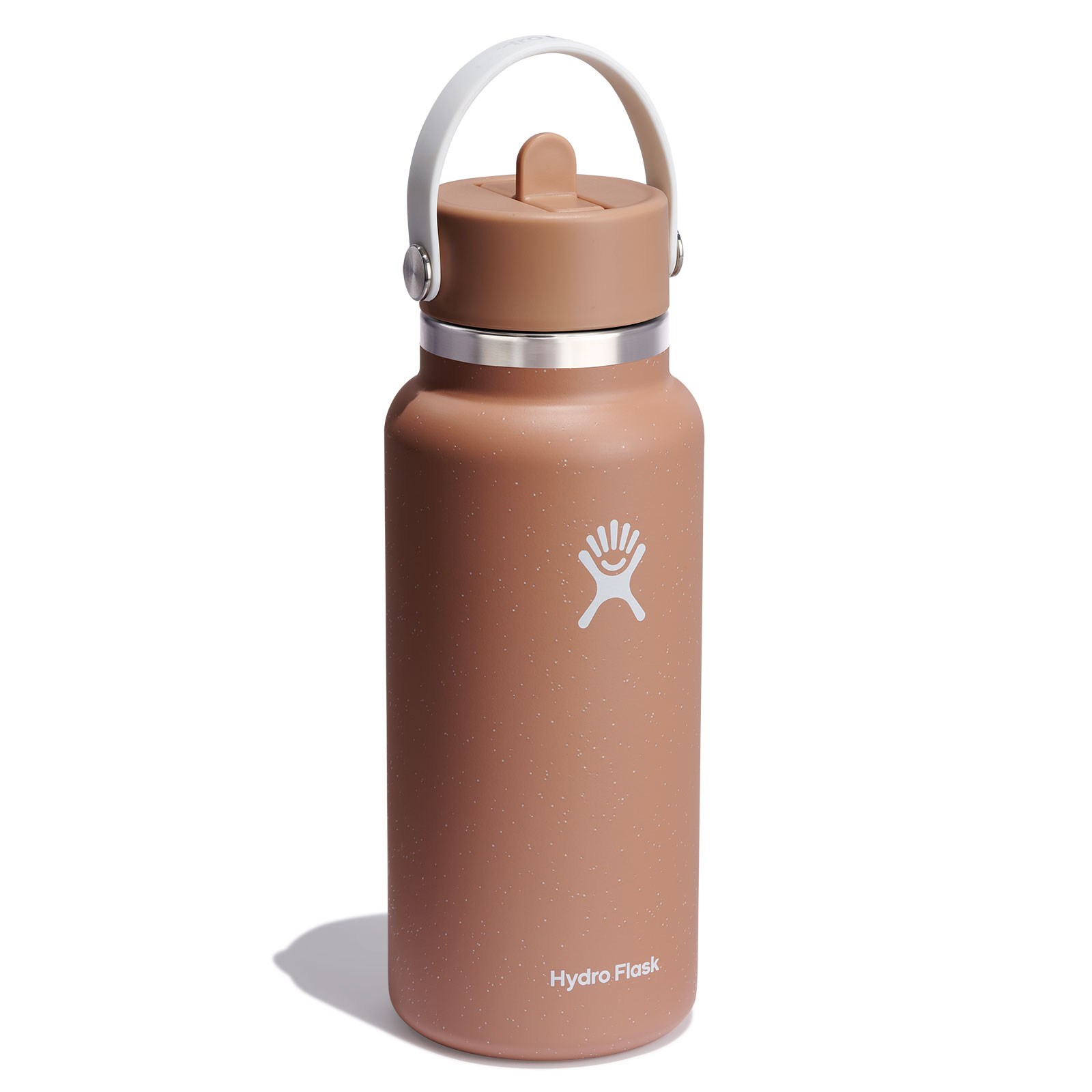 Wide-Mouth Vacuum Water Bottle with Flex Straw Cap - 32 fl. oz.