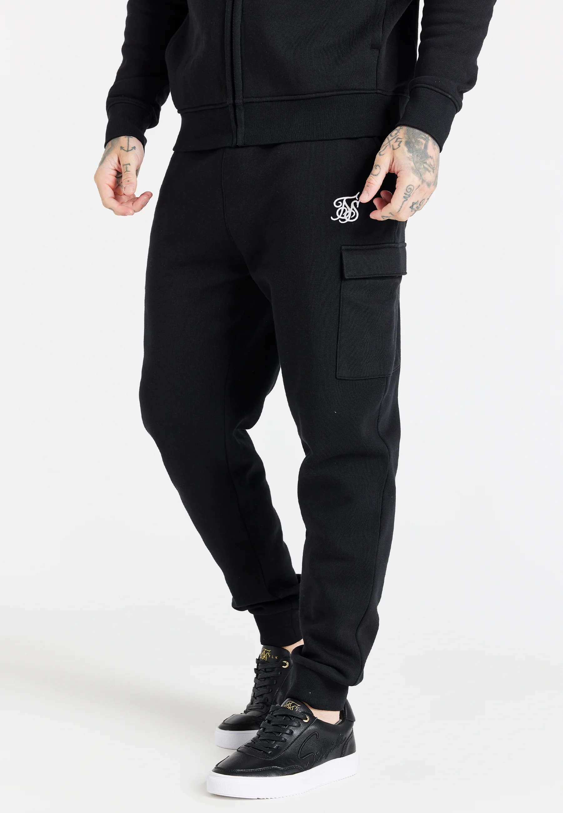 SIKSILK CARGO JOGGER - Pantaloni sportivi