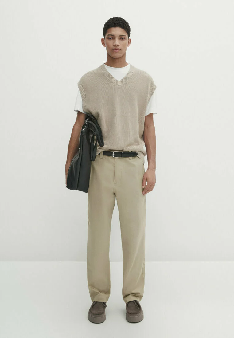 Massimo Dutti V-NECK - Maglione