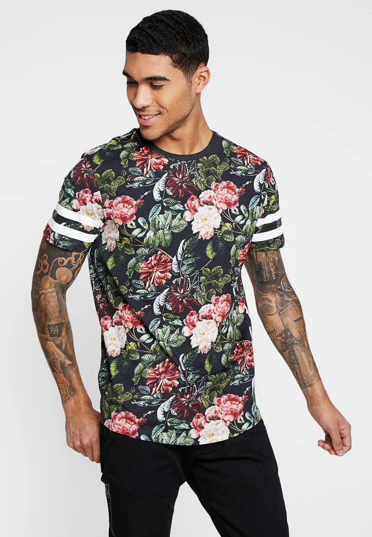 Jack & Jones JORDIZ TEE CREW NECK - T-shirt con stampa