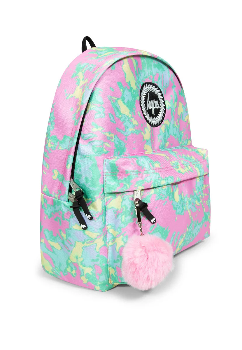 Hype HYPE RUCKSACK - PASTEL TYE DYE - Zaino
