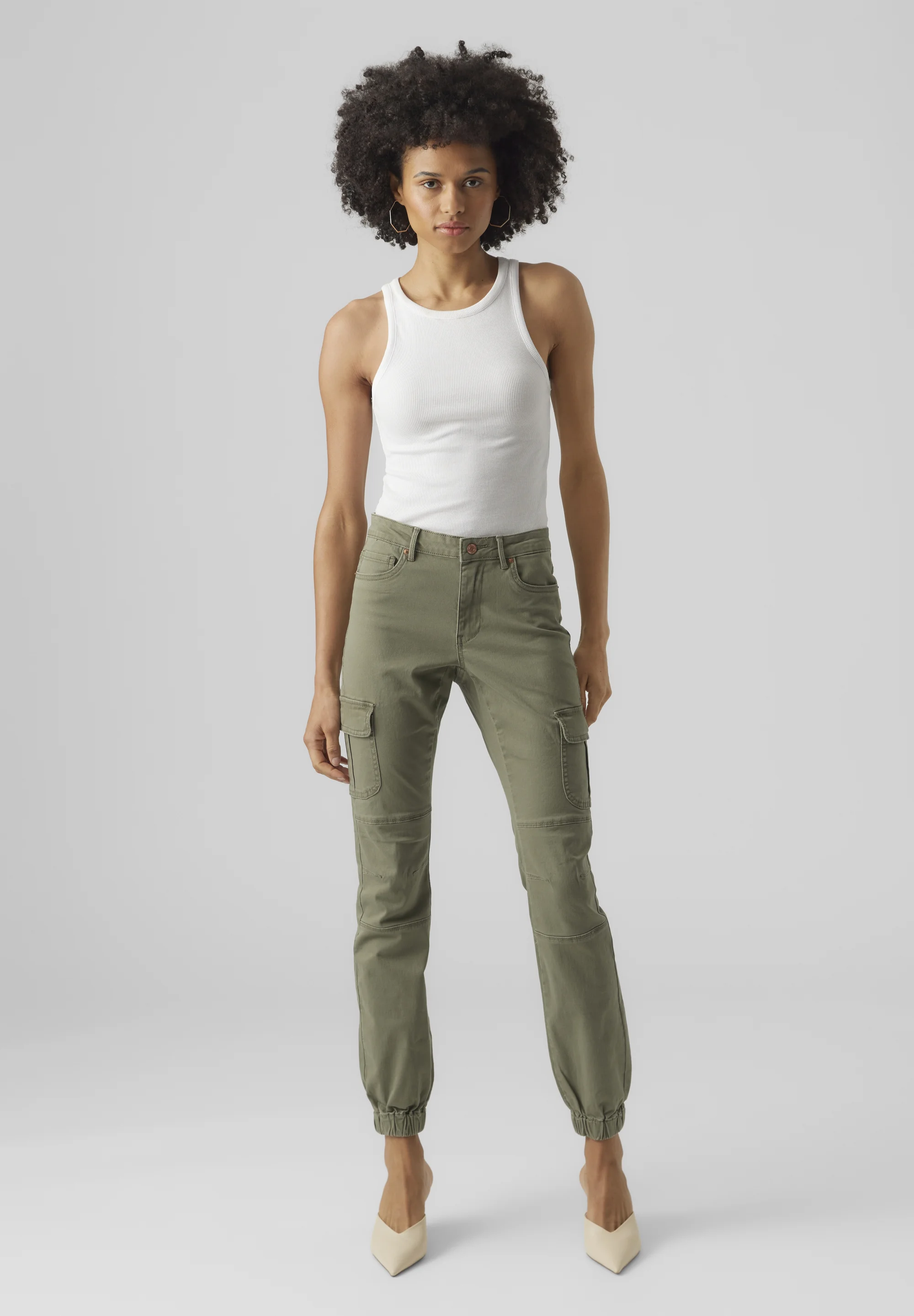 Vero Moda VMIVY ANKLE - Pantaloni cargo