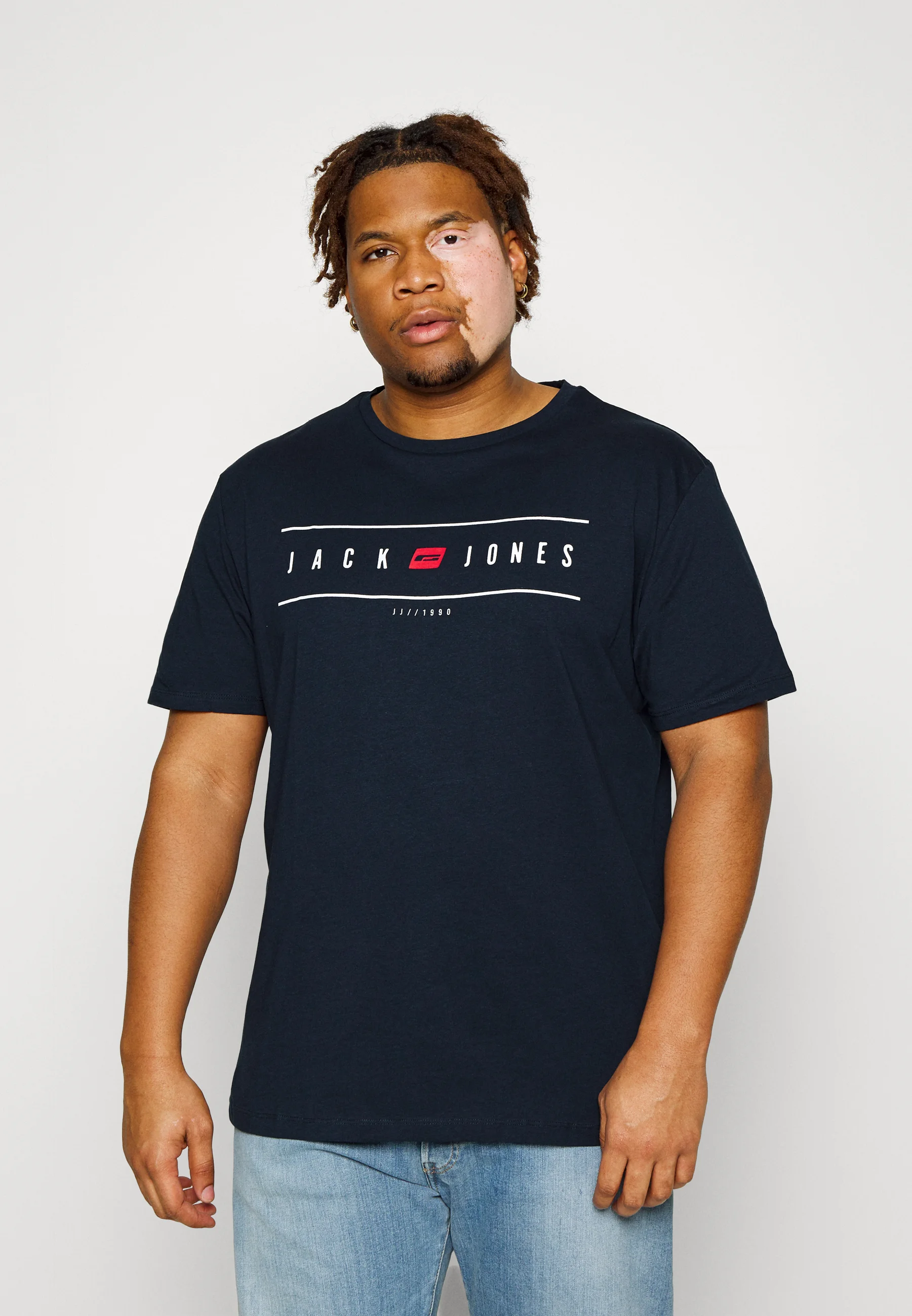 Jack & Jones JJFLAG TEE CREW NECK- T-shirt con stampa
