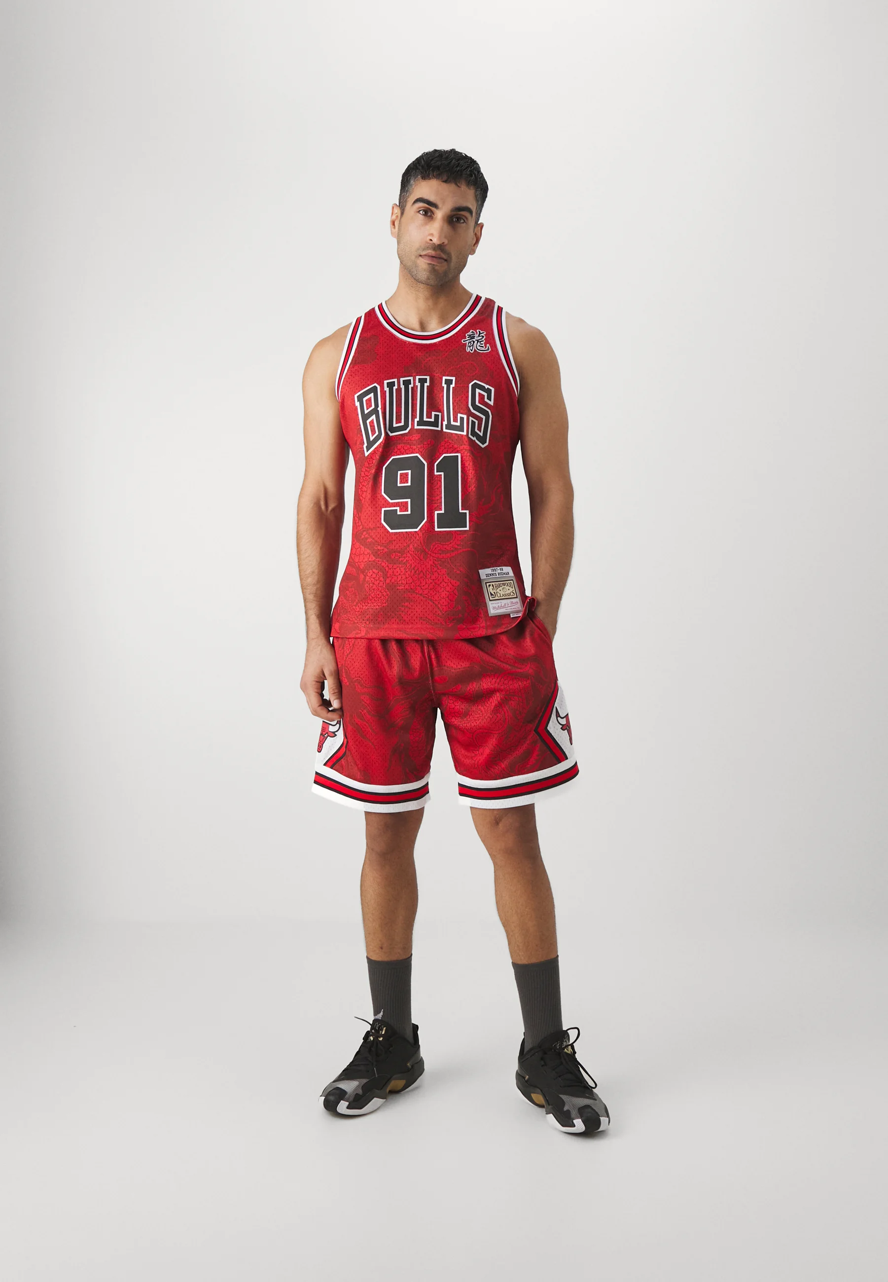 Mitchell & Ness NBA ASIAN HERITAGE 6.0 FASHION SWINGMAN SHORTS 1997 - Squadra