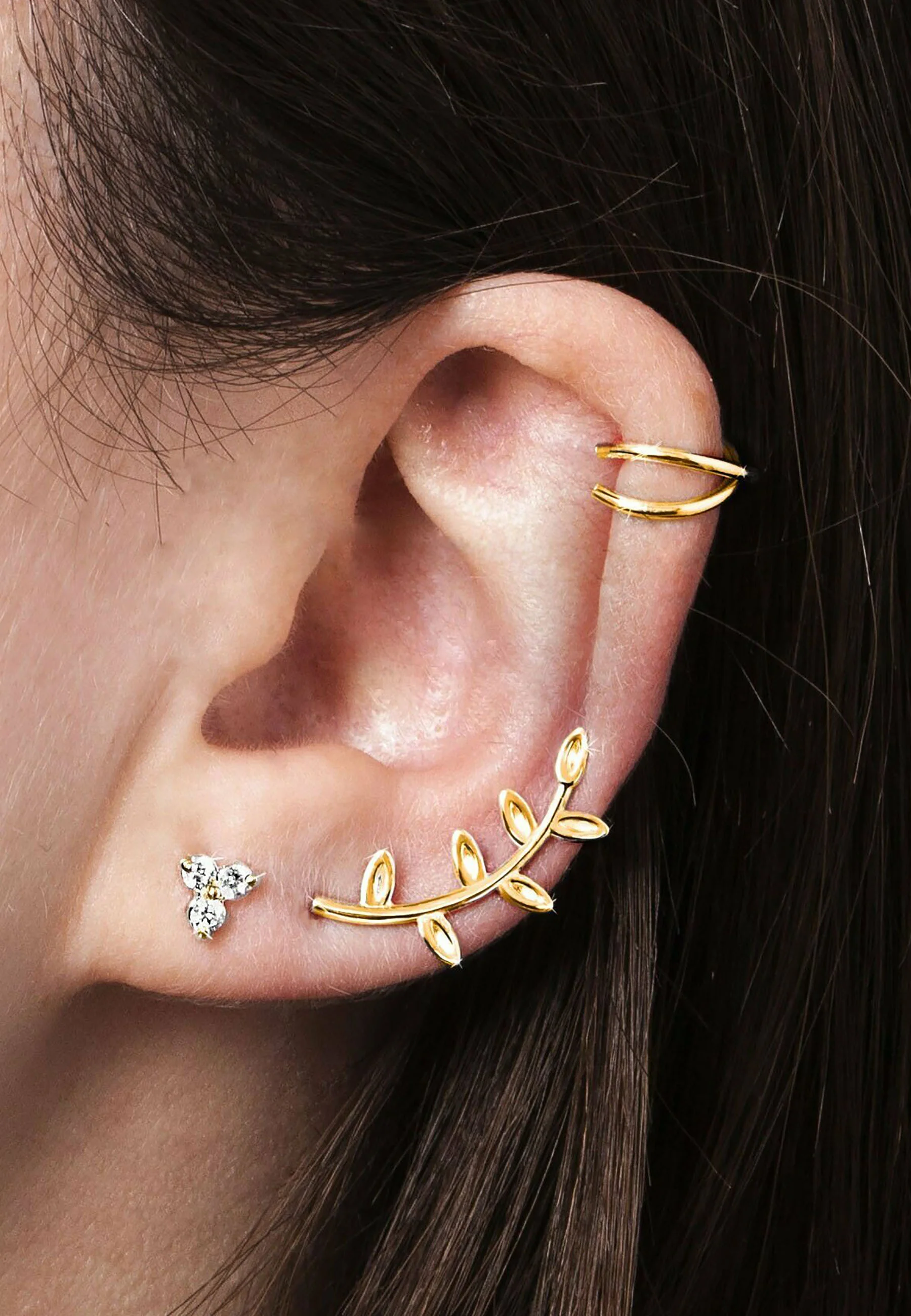 Singularu Ear Cuff Cross - Orecchino singolo