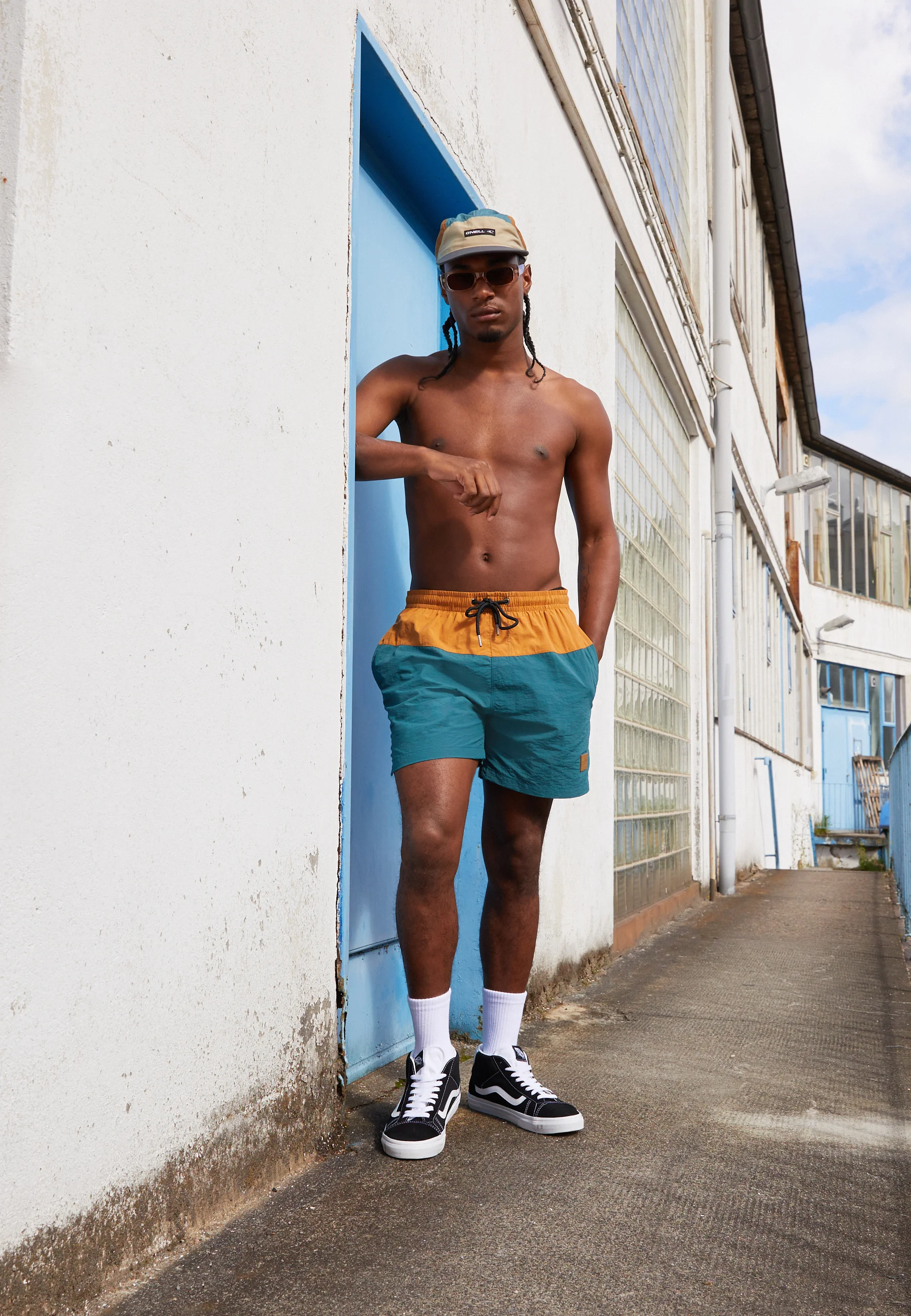 BLOCK- Shorts da mare