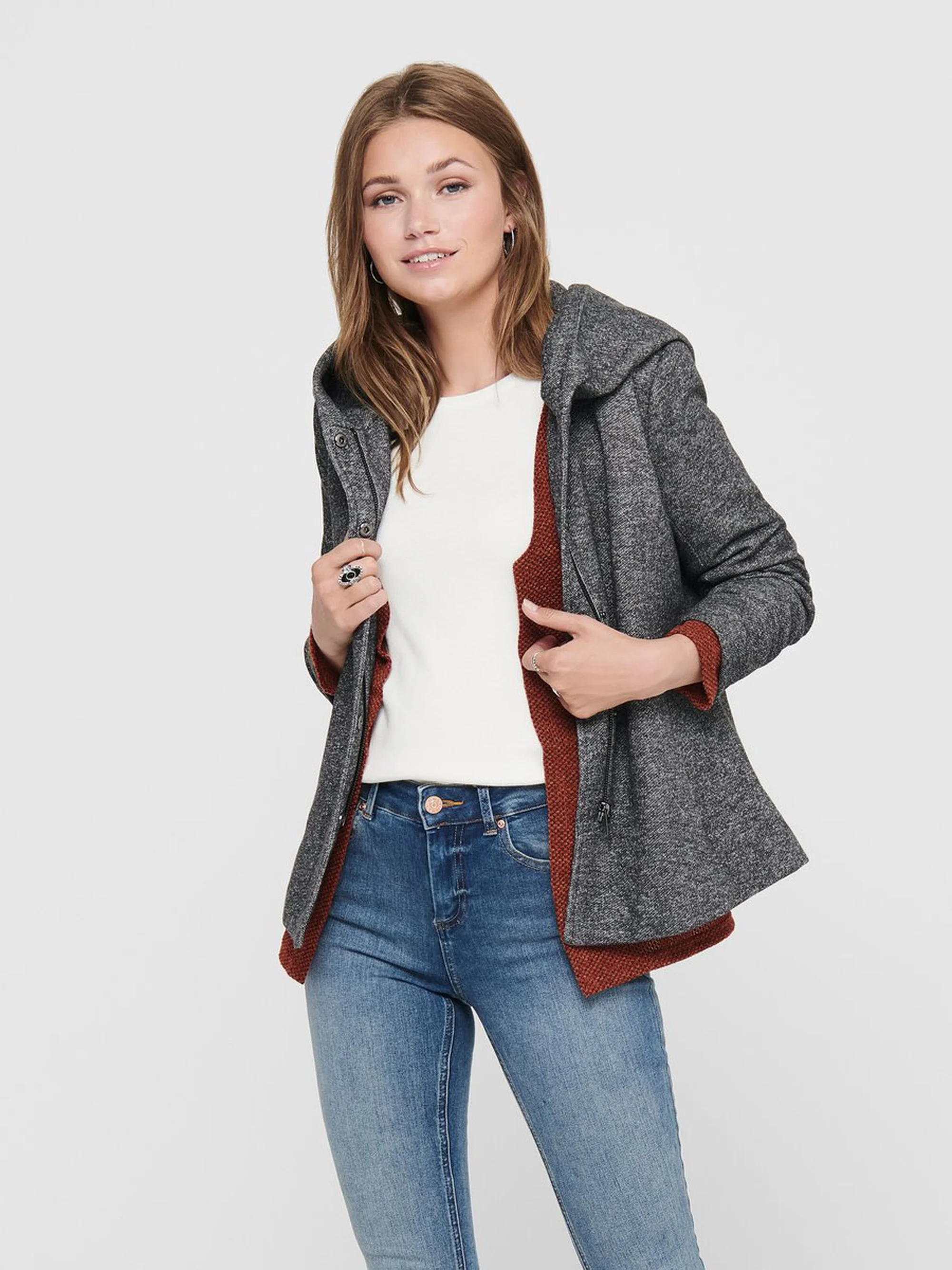 ONLY ONLNEWSEDONA LIGHT SHORT JACKET - Giacca da mezza stagione