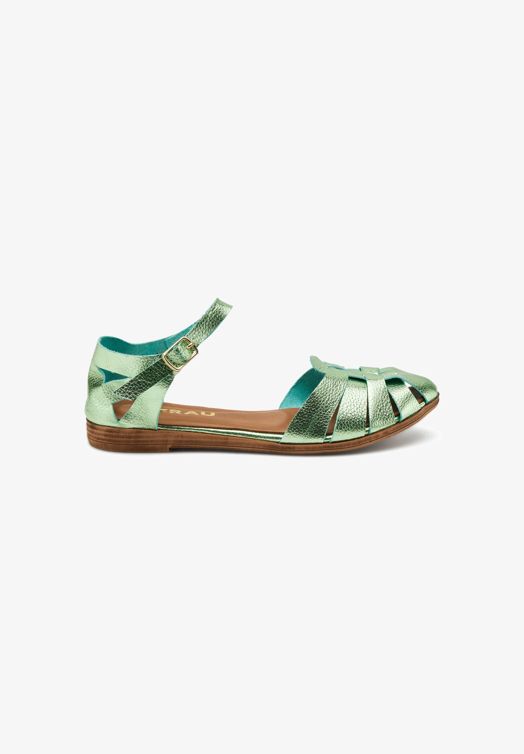 Frau Shoes CAGED FISHERMAN - Ballerine con cinturino