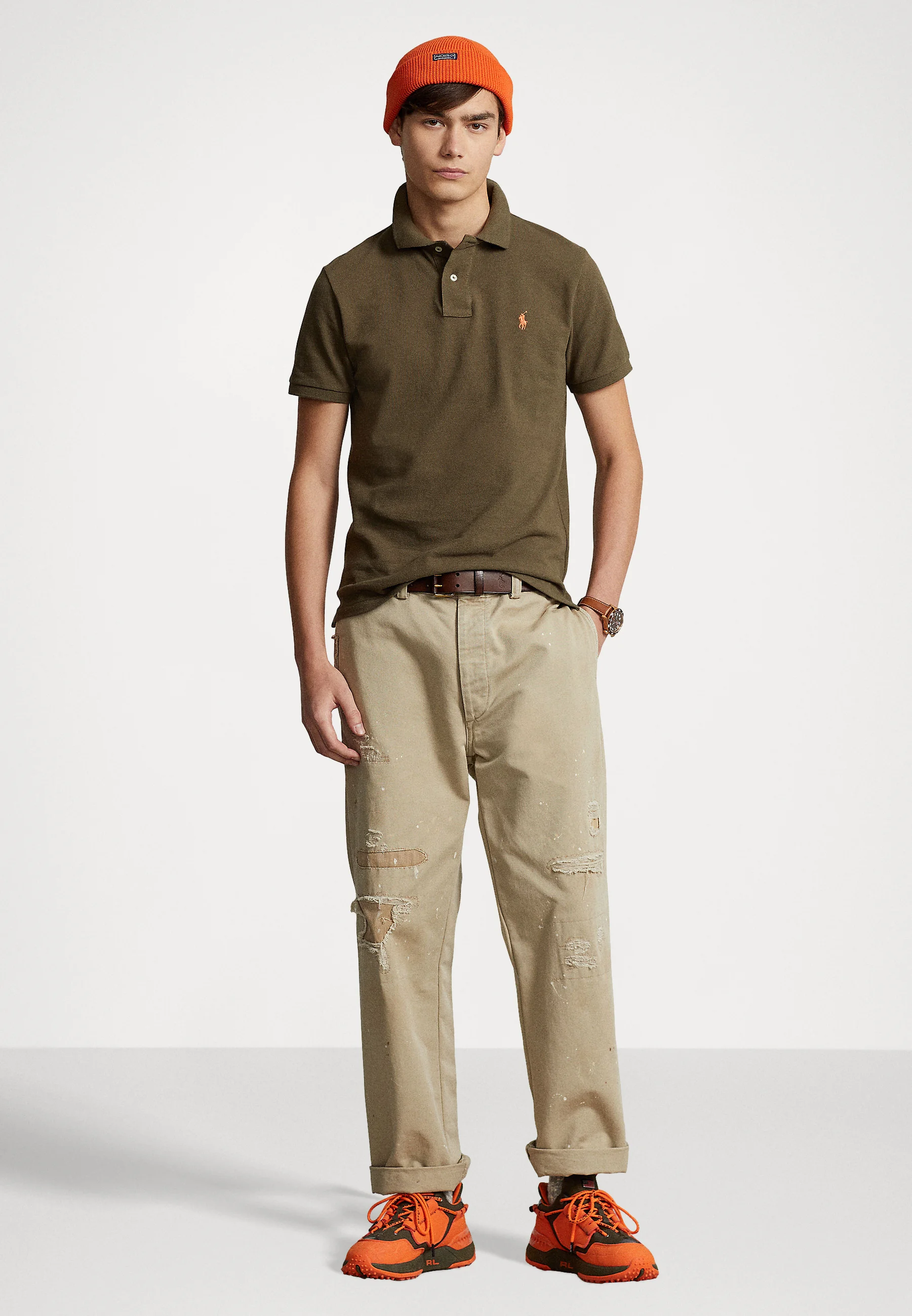 CUSTOM SLIM FIT MESH POLO SHIRT - Polo