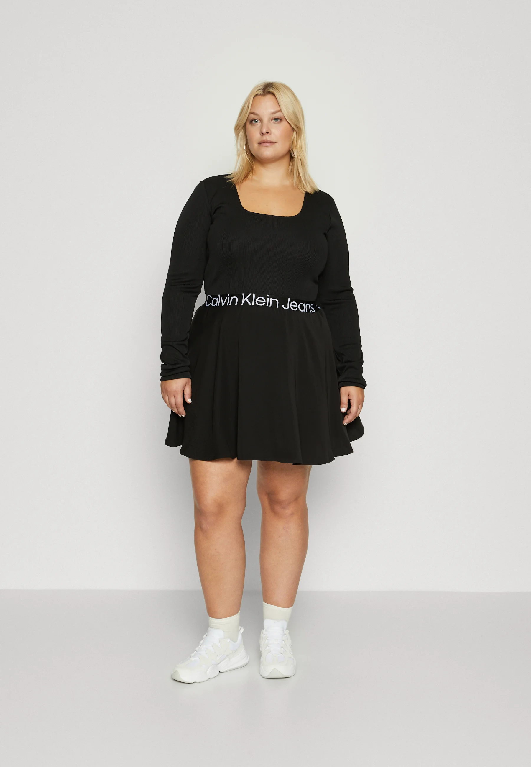 Jeans Plus PLUS LOGO ELASTIC DRESS - Vestito estivo