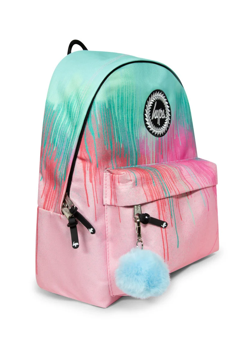 Hype HYPE RUCKSACK - PASTEL DRIPS - Zaino