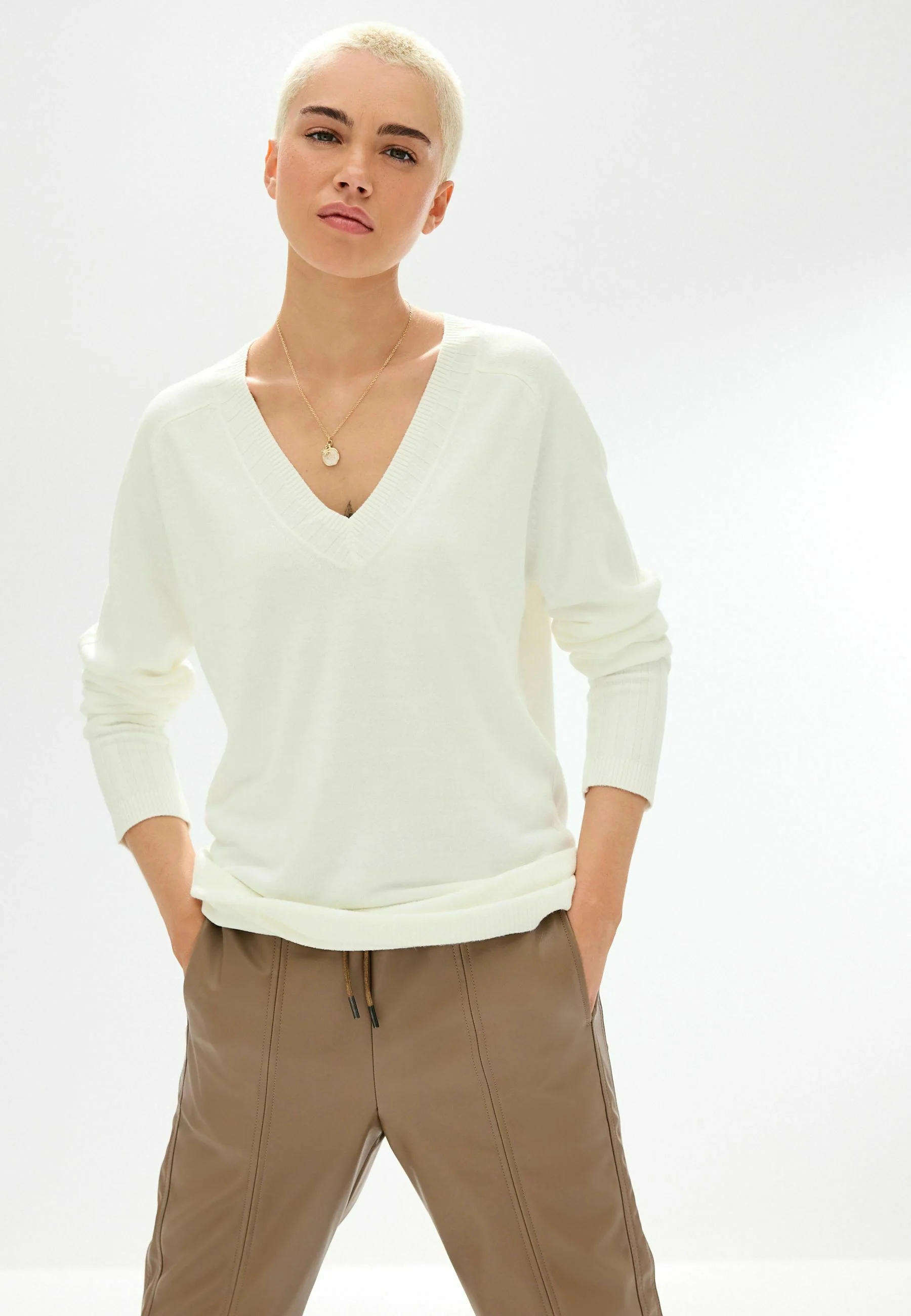 Next COSY V-NECK - Maglione
