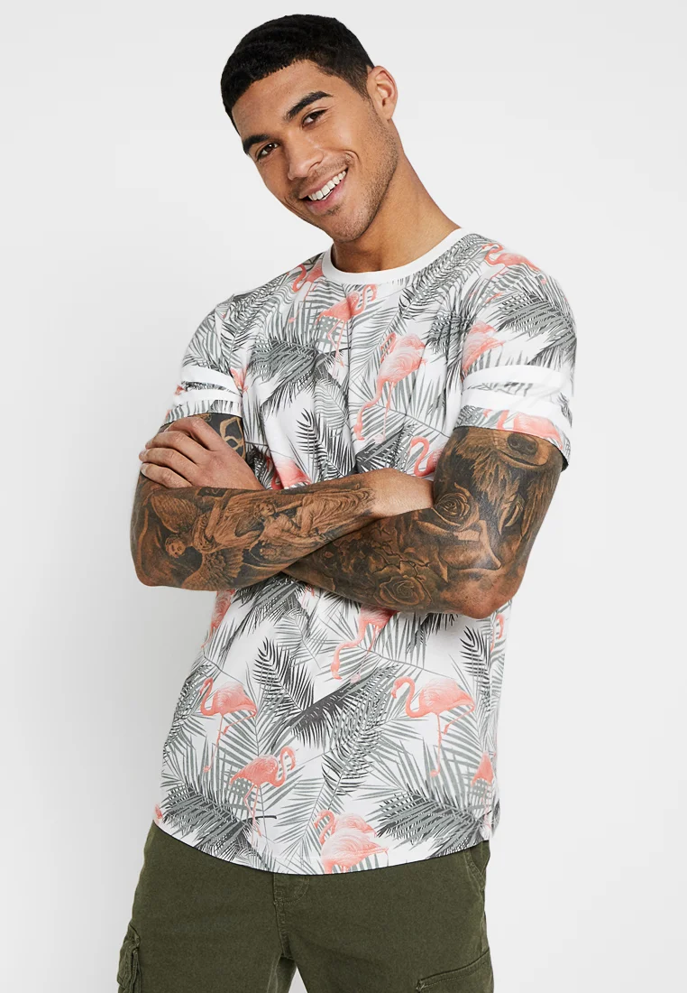 Jack & Jones JORDIZ TEE CREW NECK - T-shirt con stampa