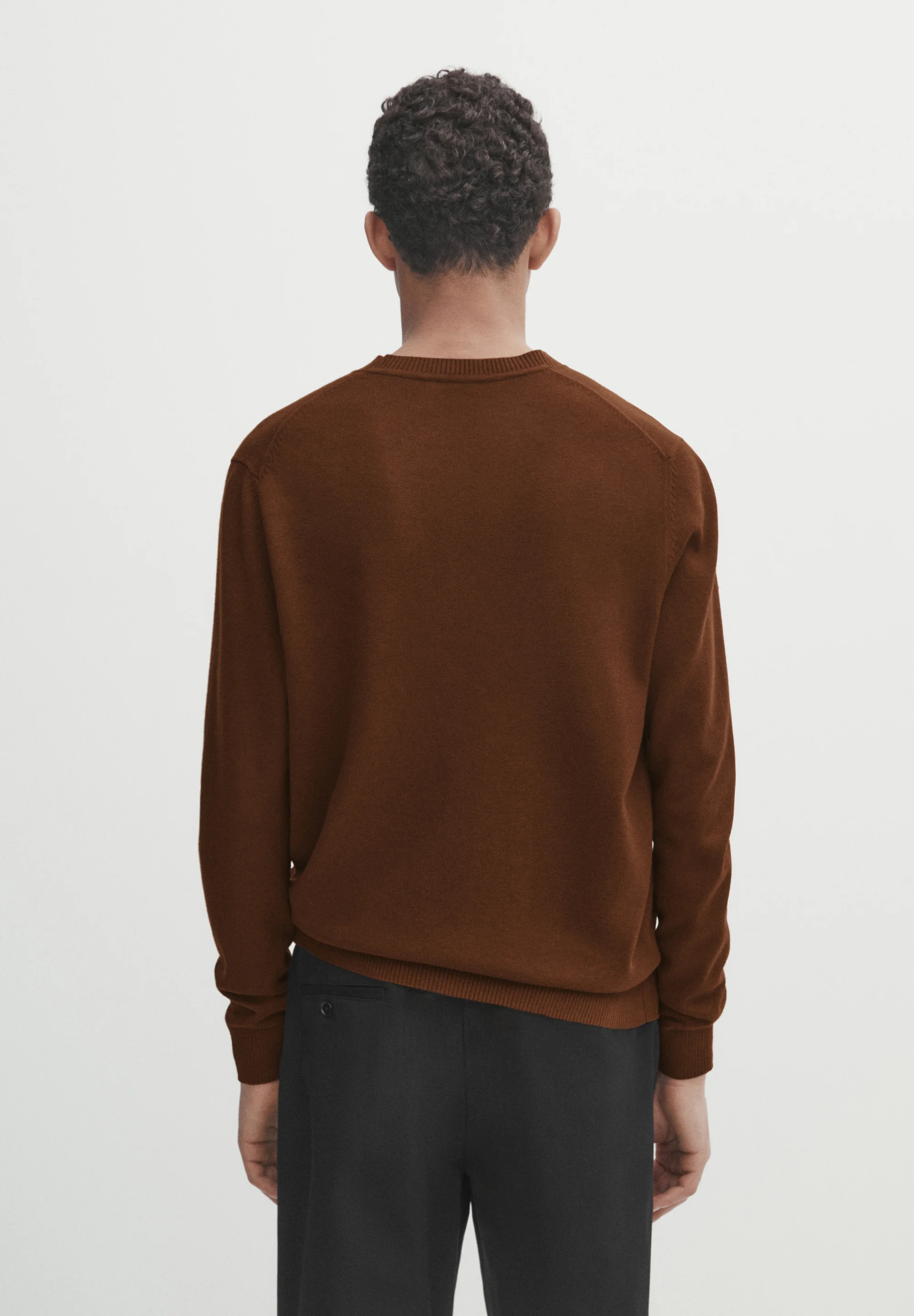 Massimo Dutti WITH CREW NECK - Maglione