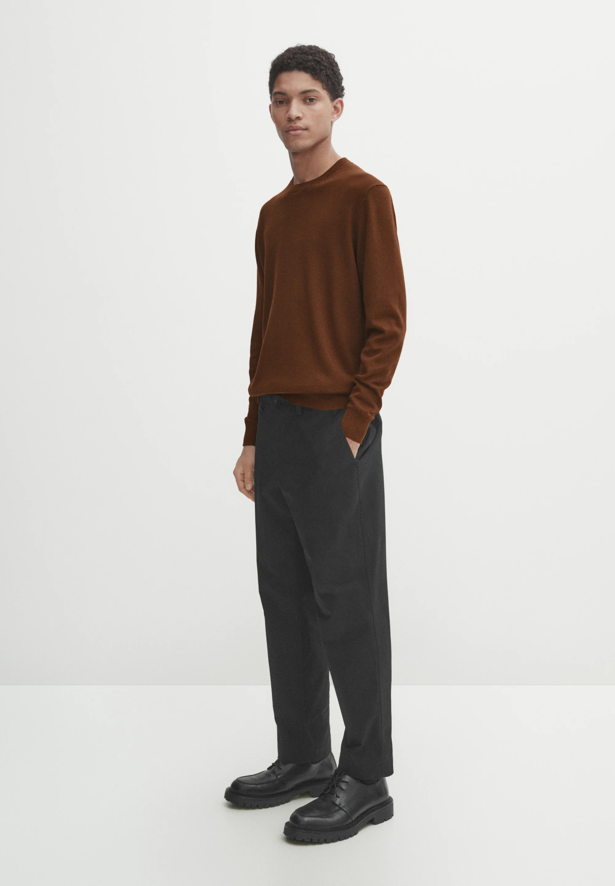 Massimo Dutti WITH CREW NECK - Maglione