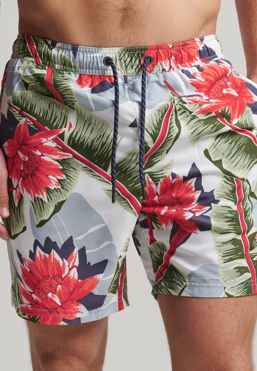 Superdry HAWAIIAN- Shorts da mare