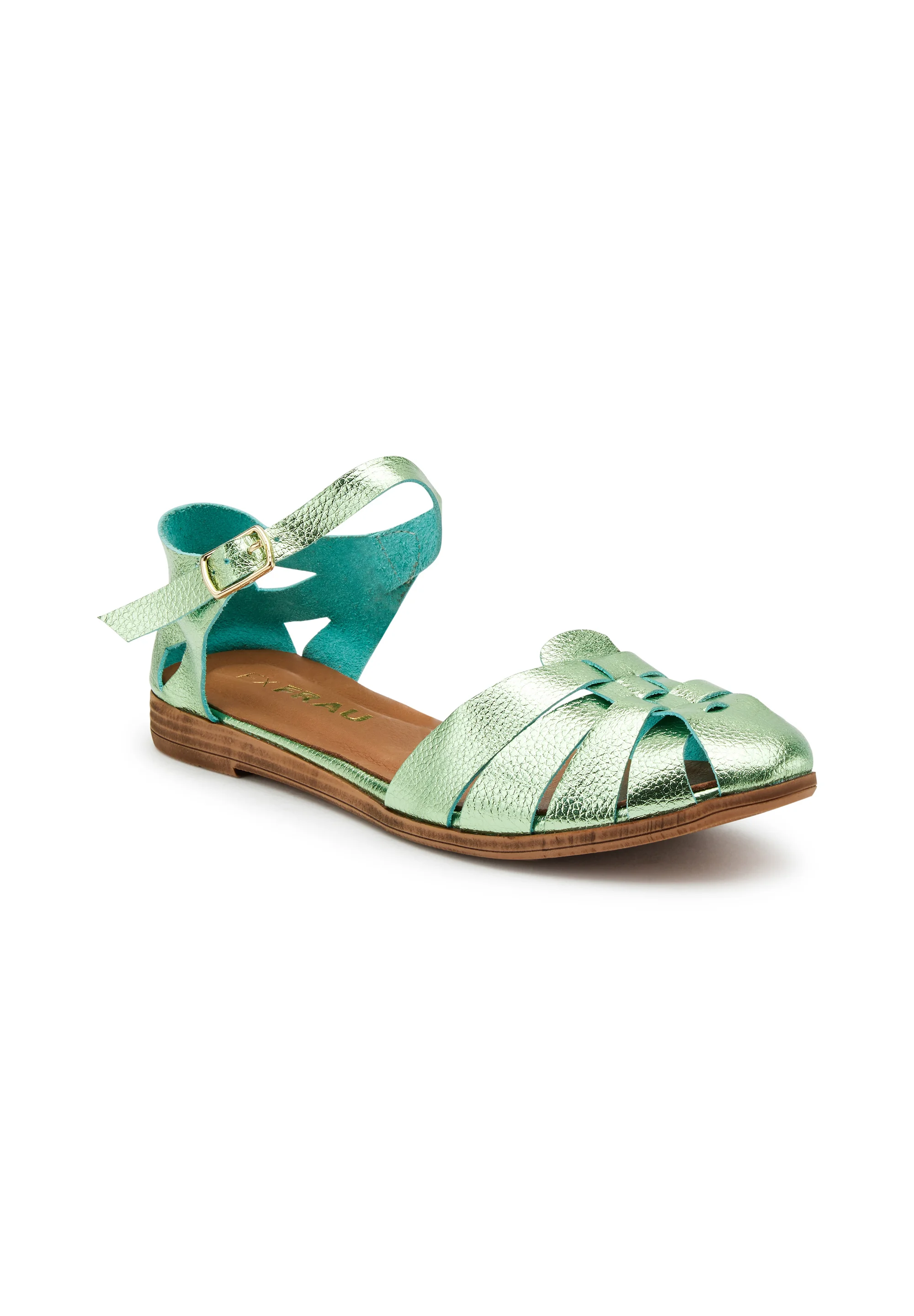 Frau Shoes CAGED FISHERMAN - Ballerine con cinturino