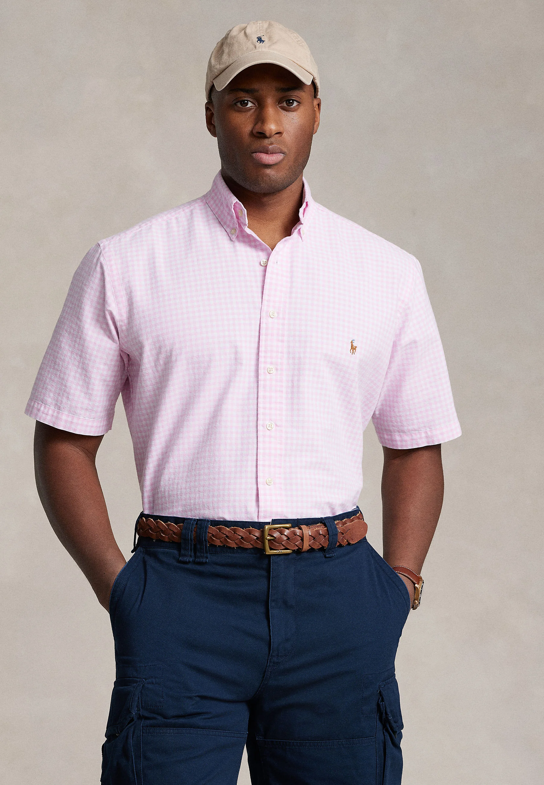 Big & Tall LIGHTWEIGHT OXFORD SHIRT - Camicia