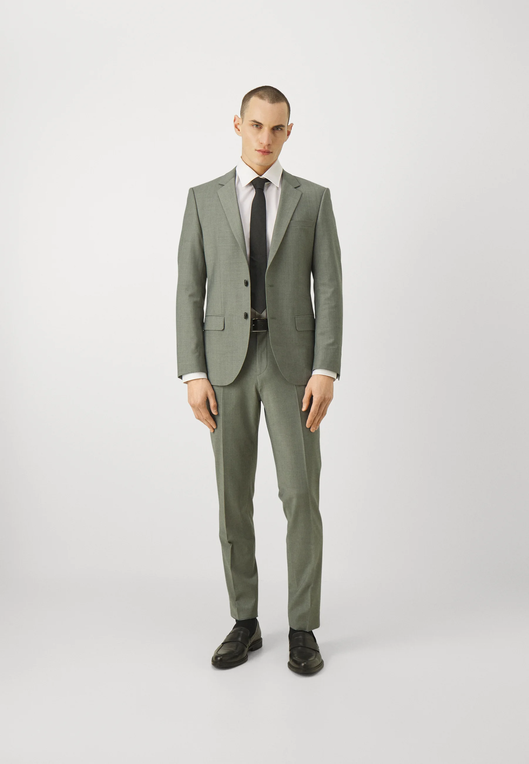 Michael Kors ENGINEERD STRUCTURED SLIM SHIRT - Camicia elegante