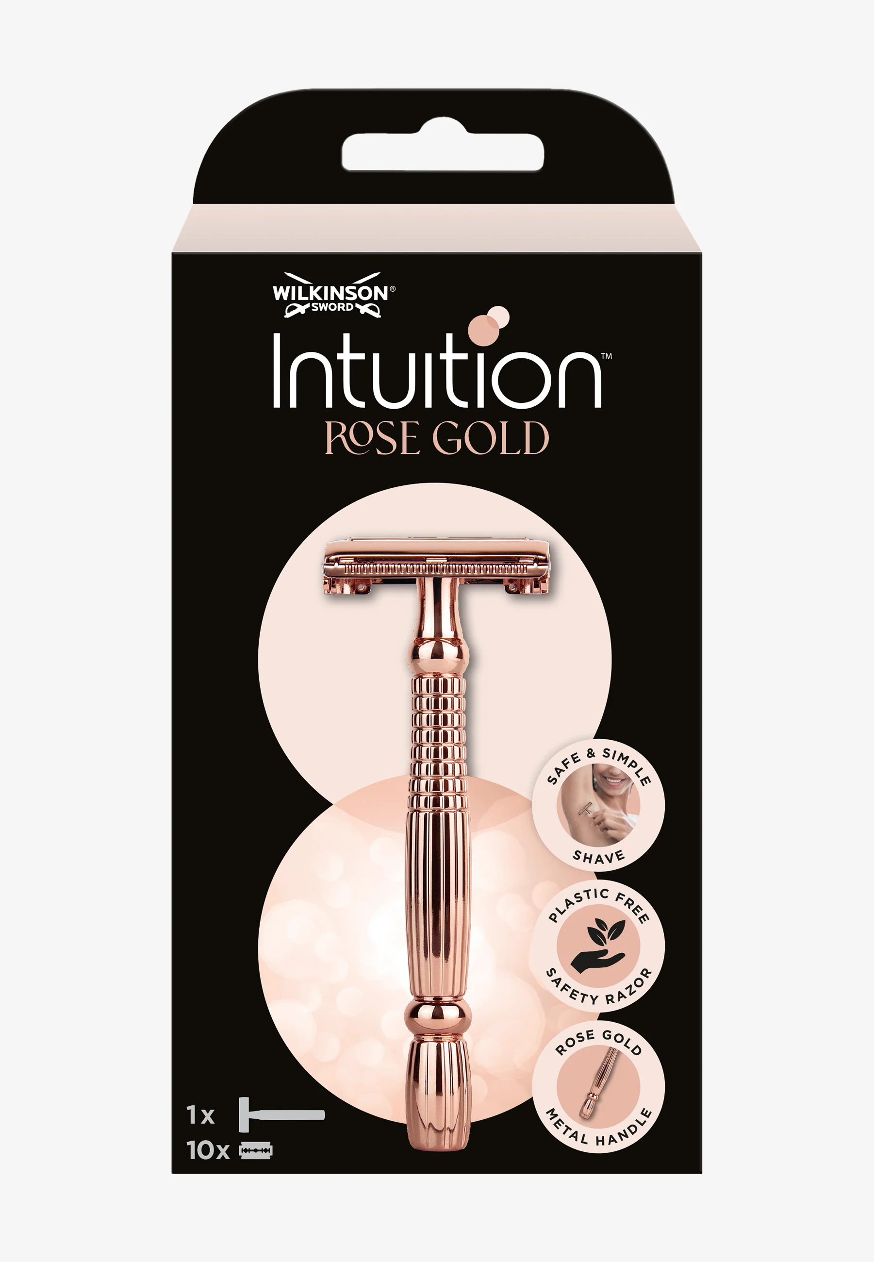 Wilkinson Sword INTUITION ROSE GOLD - Accessori depilazione