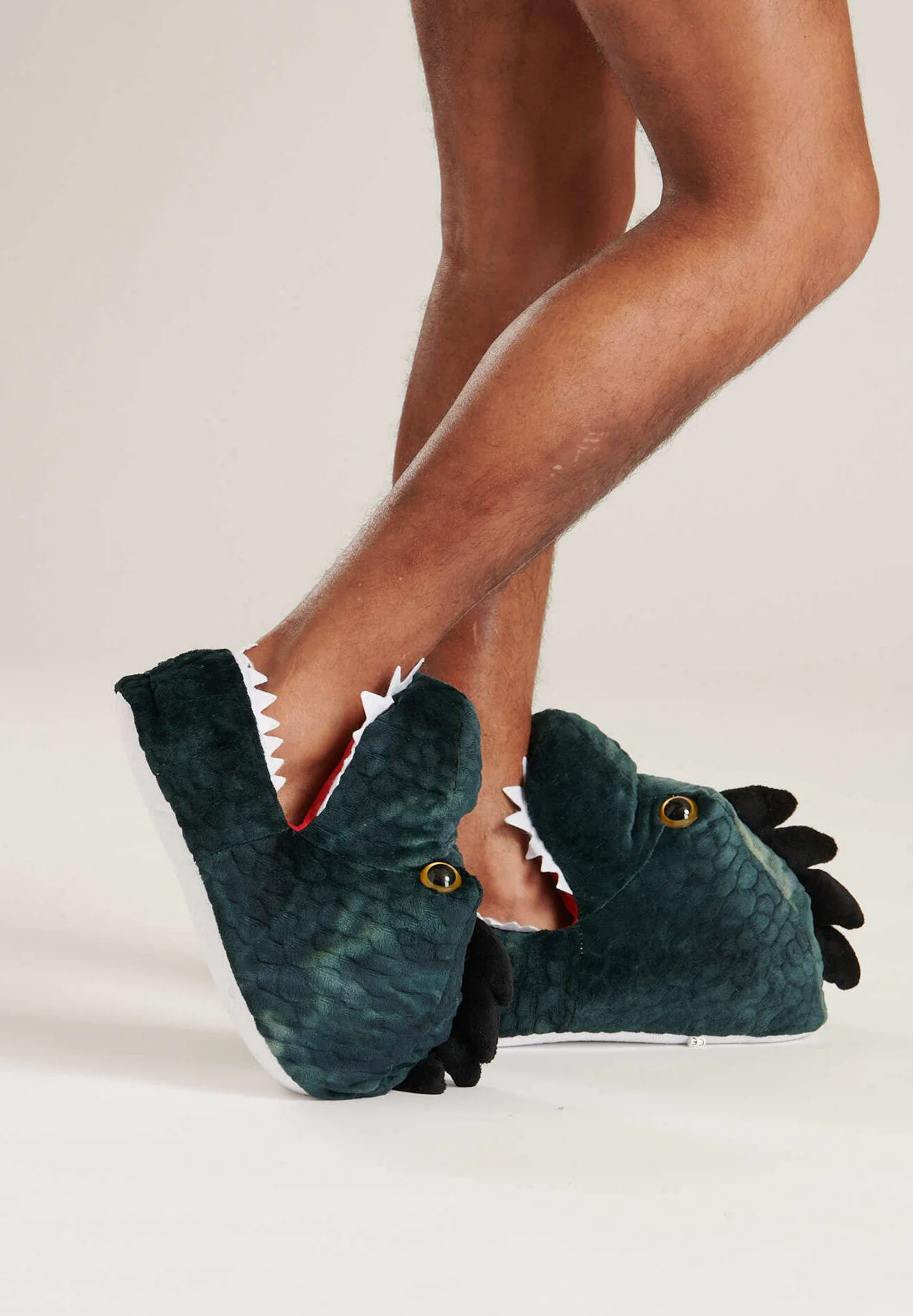 Loungeable UNISEX NOVELTY DINO HEAD - Pantofole