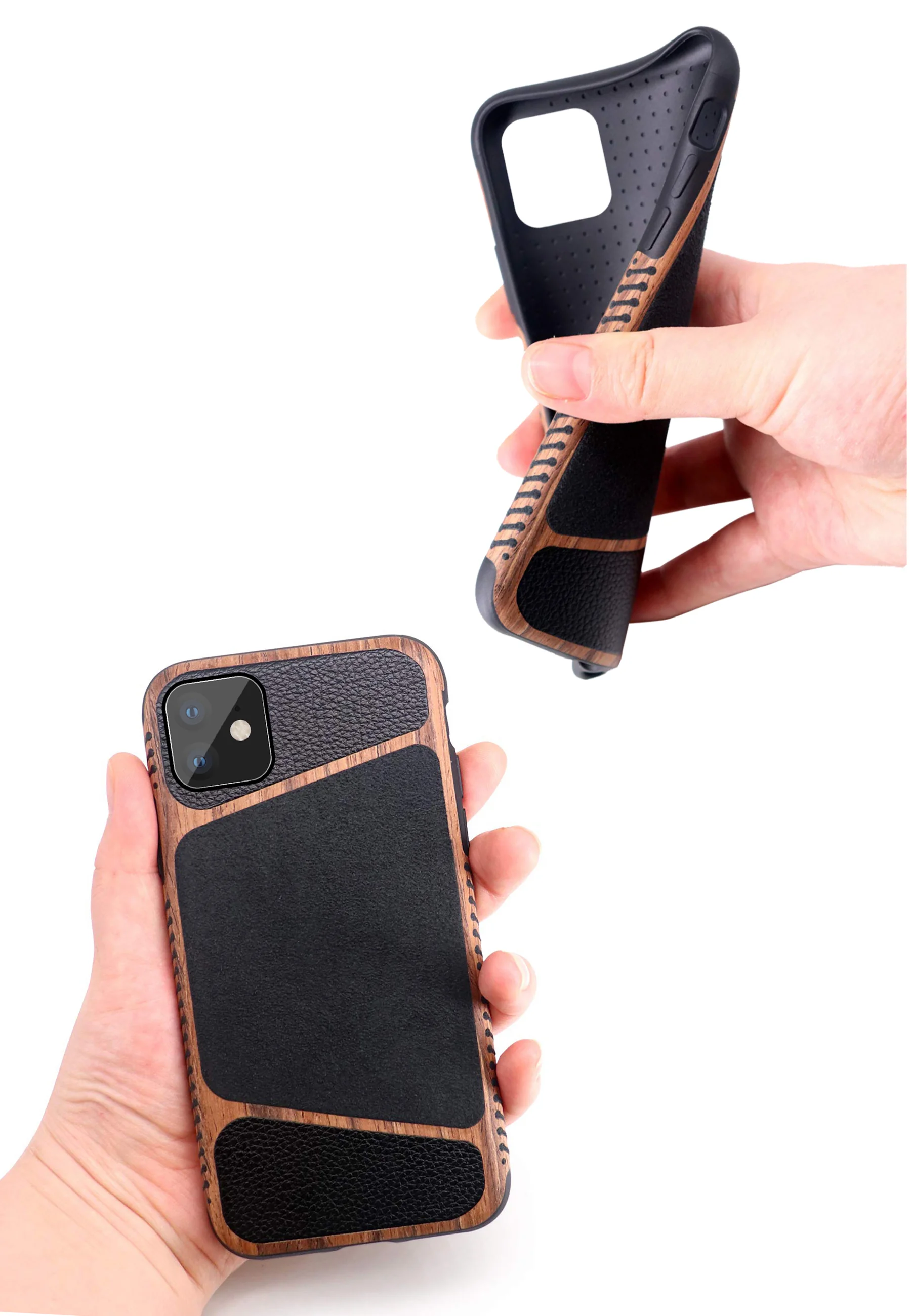 Arrivly WOOD DESIGN FOR IPHONE 11 PRO MAX - Cover per telefono