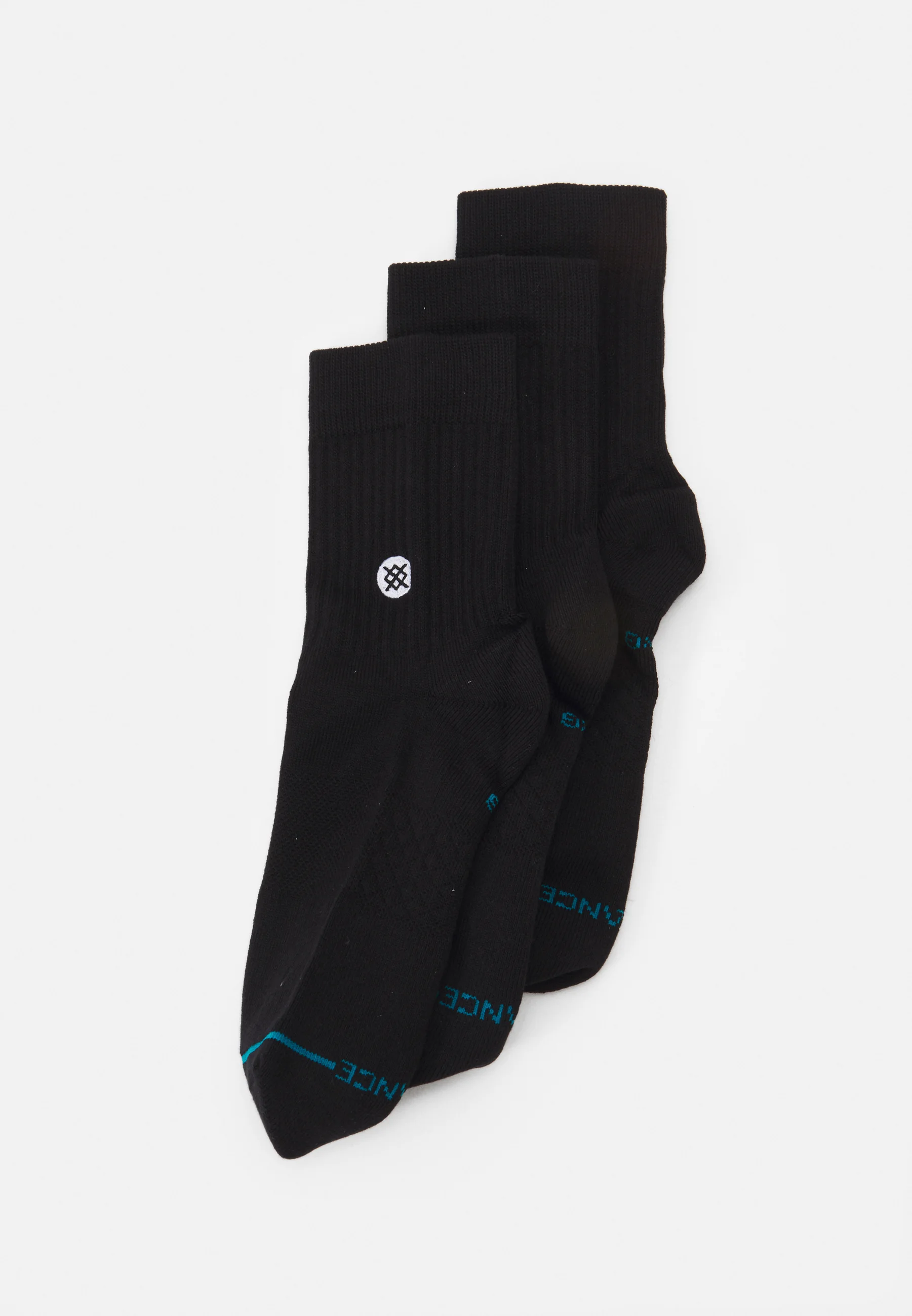 Stance ICON QUARTER UNISEX 3 PACK - Calze