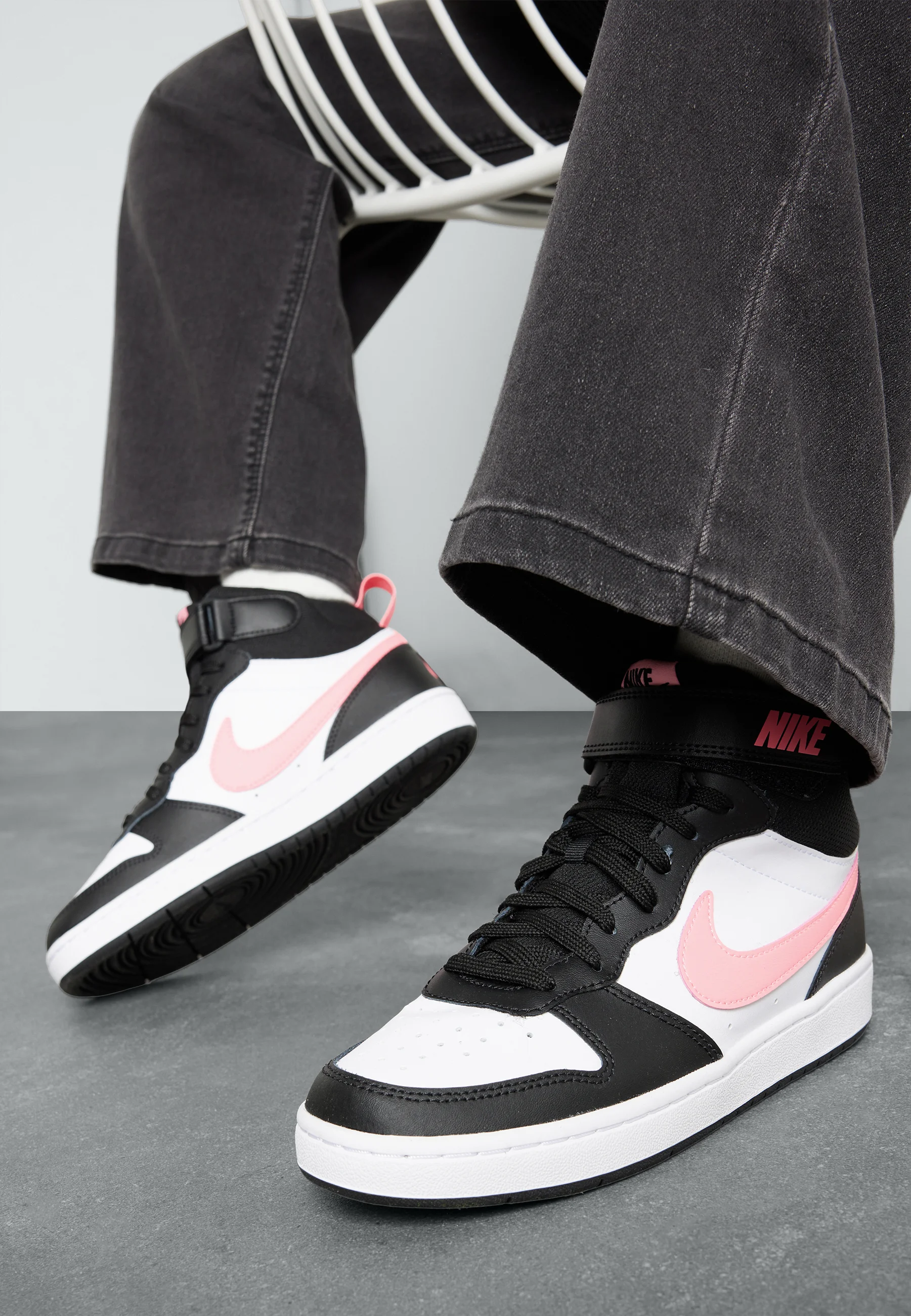 Sportswear COURT BOROUGH MID 2 UNISEX - Sneakers alte