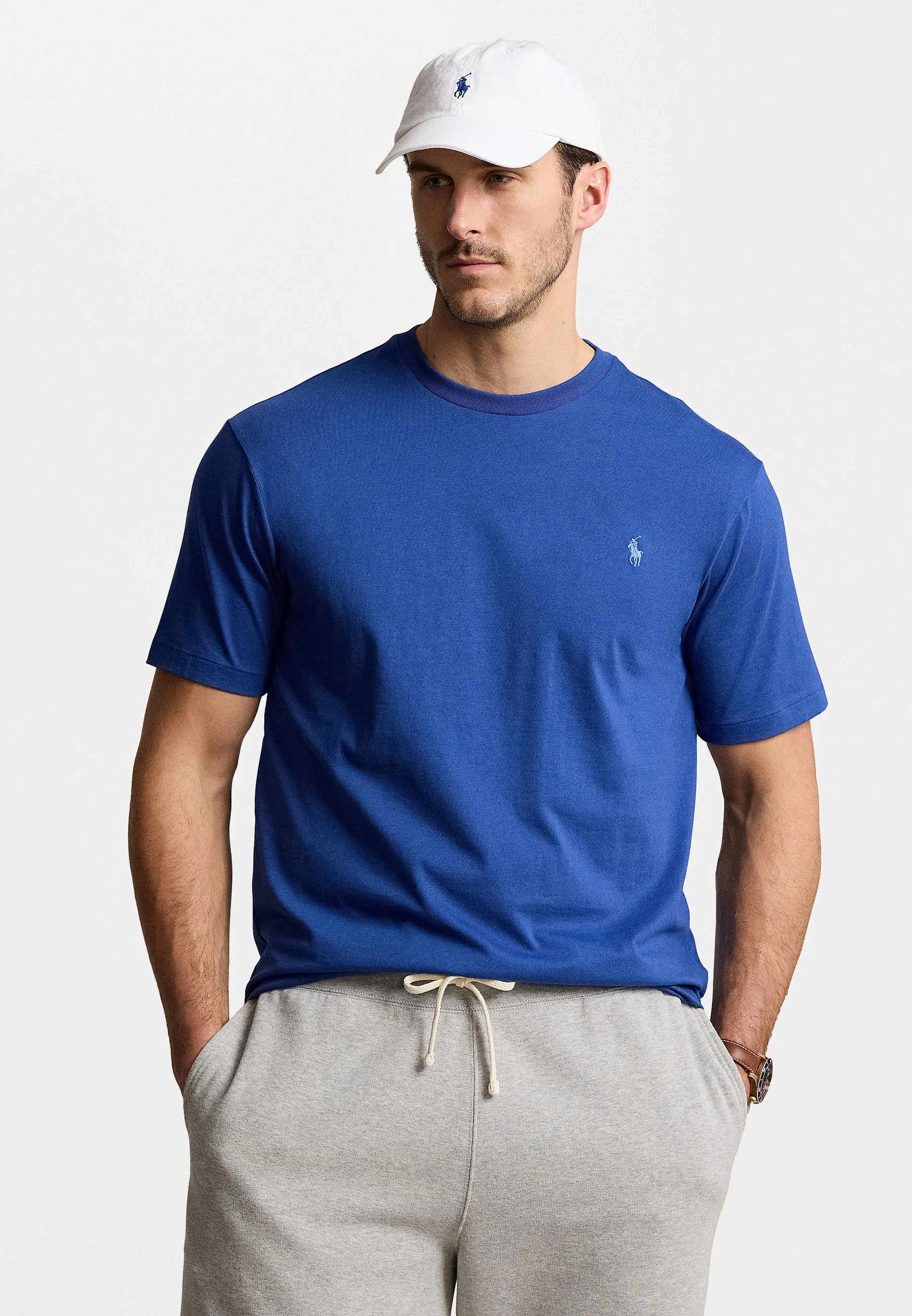Big & Tall JERSEY CREWNECK T-SHIRT - T-shirt basic