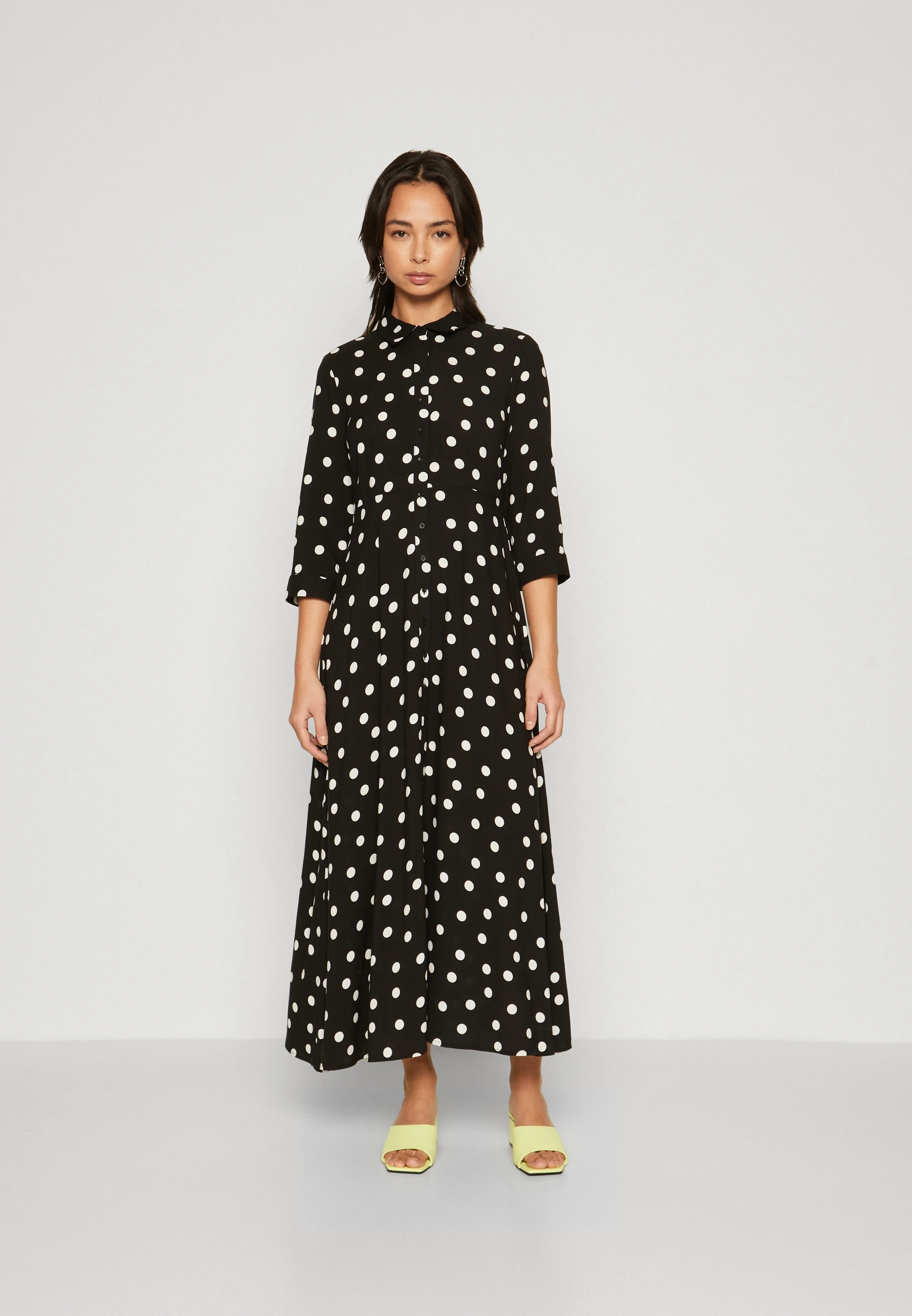YAS Petite YASSAVANNA LONG SHIRT DRESS- Vestito lungo